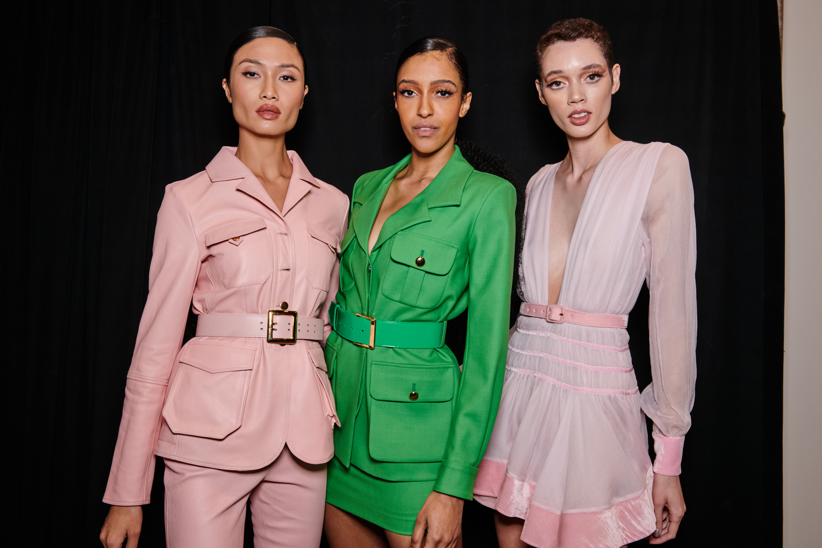 Sergio Hudson Fall 2022 Fashion Show Backstage Fashion Show