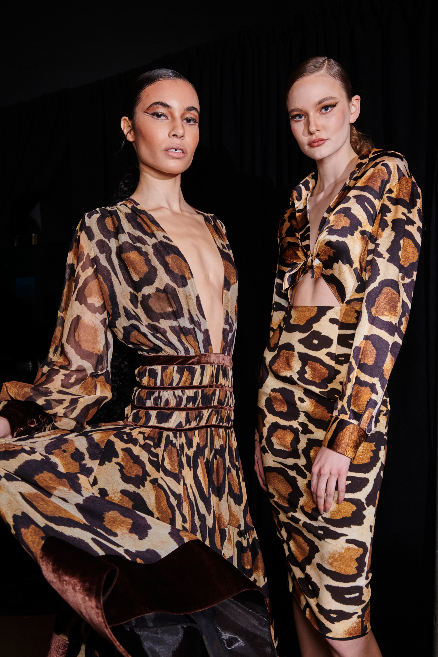 Sergio Hudson Fall 2022 Fashion Show Backstage Fashion Show