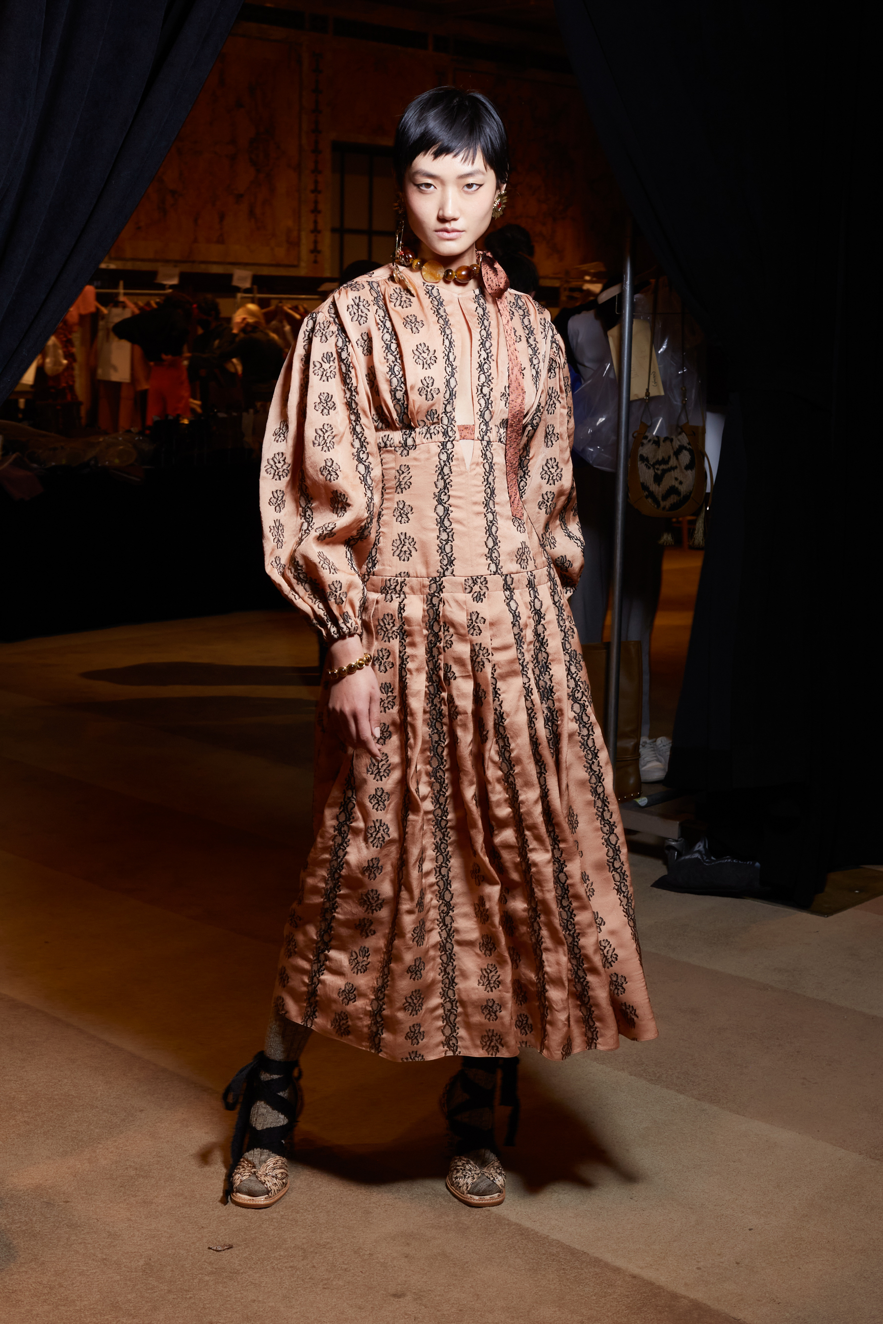 Ulla Johnson Fall 2022 Fashion Show Backstage Fashion Show