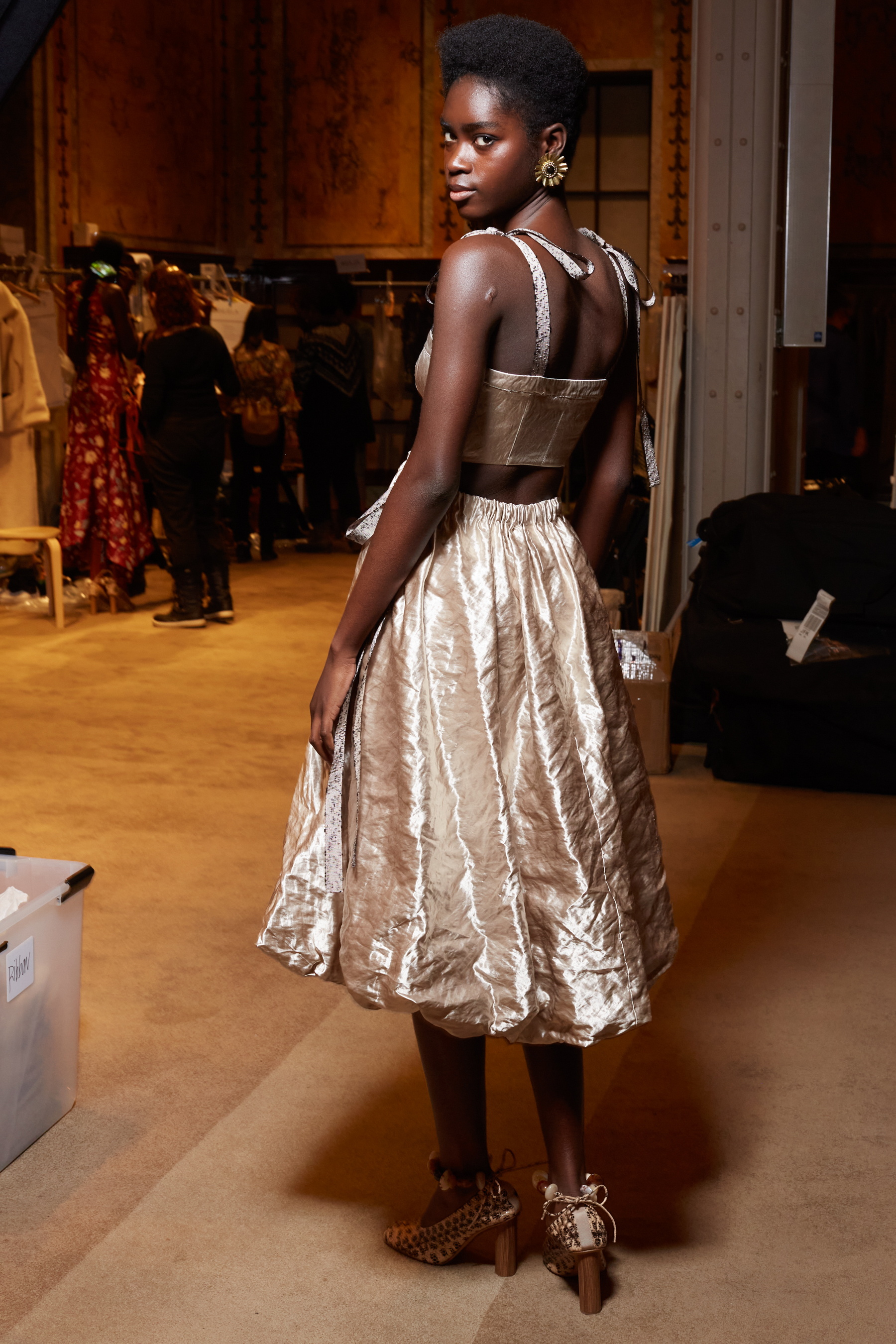 Ulla Johnson Fall 2022 Fashion Show Backstage Fashion Show