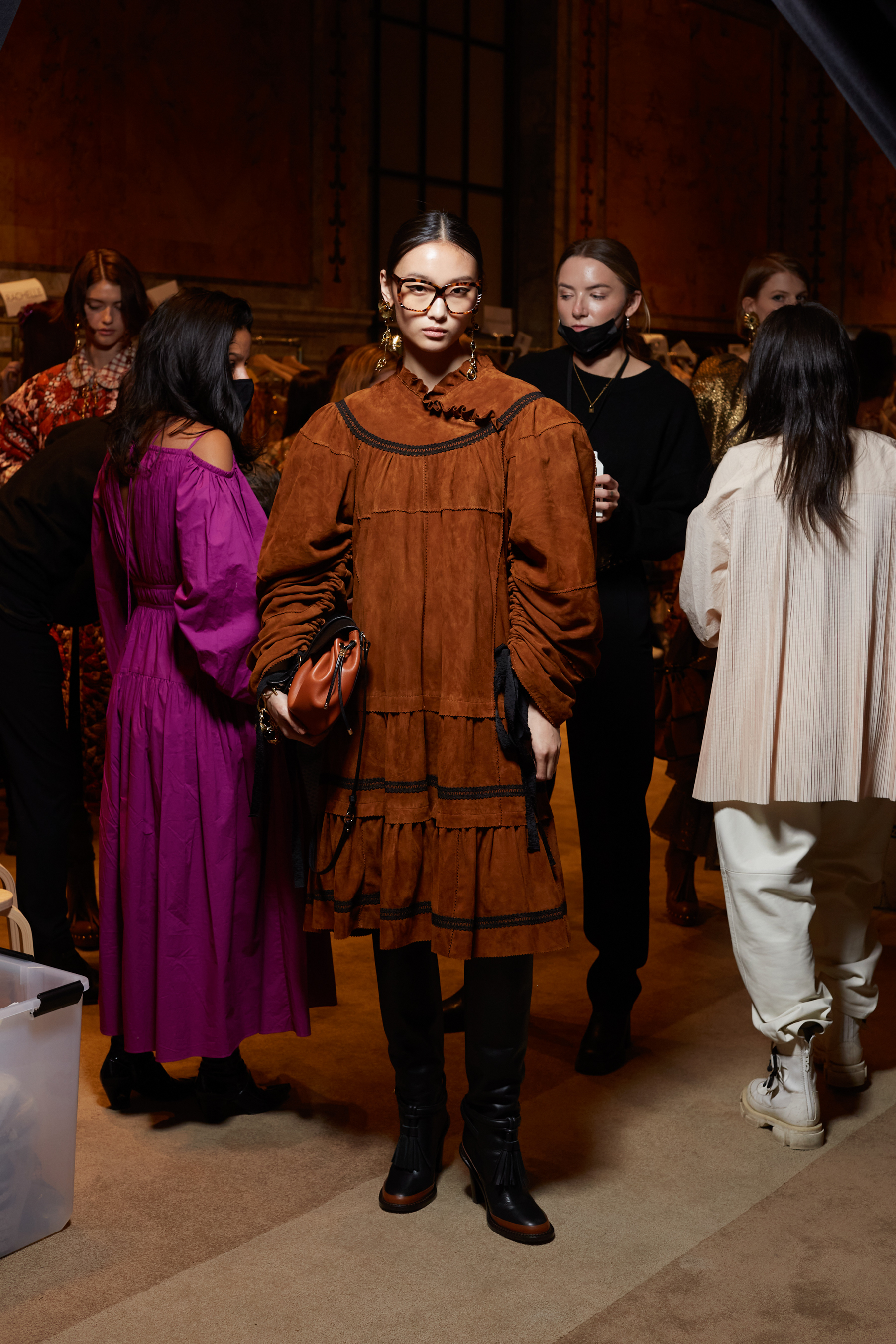 Ulla Johnson Fall 2022 Fashion Show Backstage Fashion Show