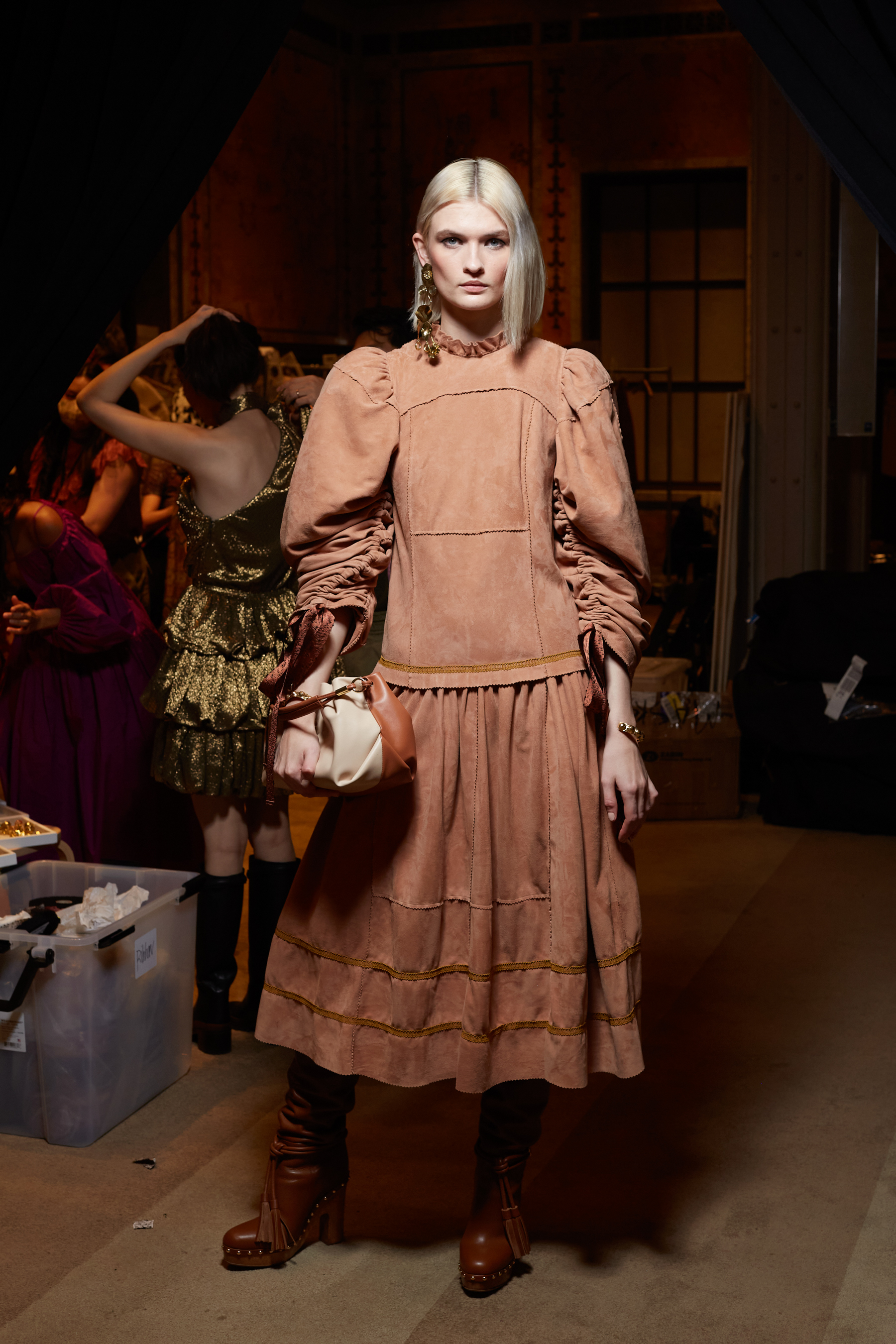 Ulla Johnson Fall 2022 Fashion Show Backstage Fashion Show