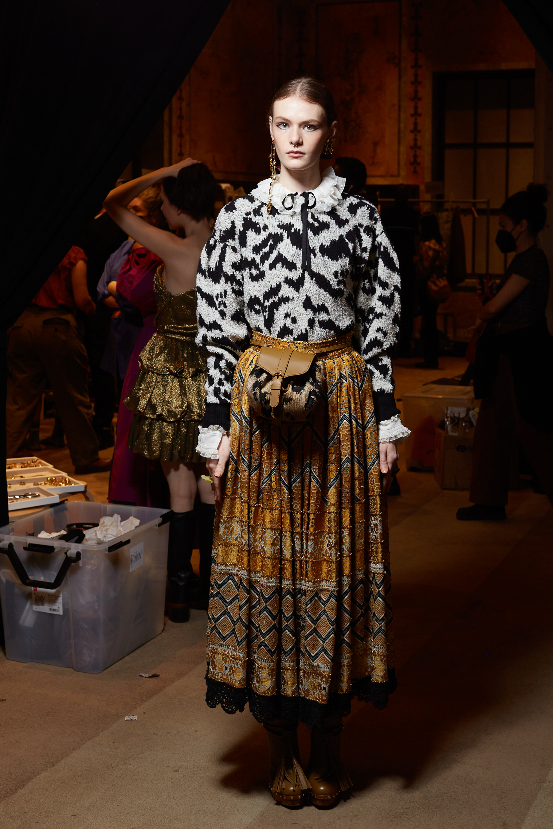 Ulla Johnson Fall 2022 Fashion Show Backstage Fashion Show