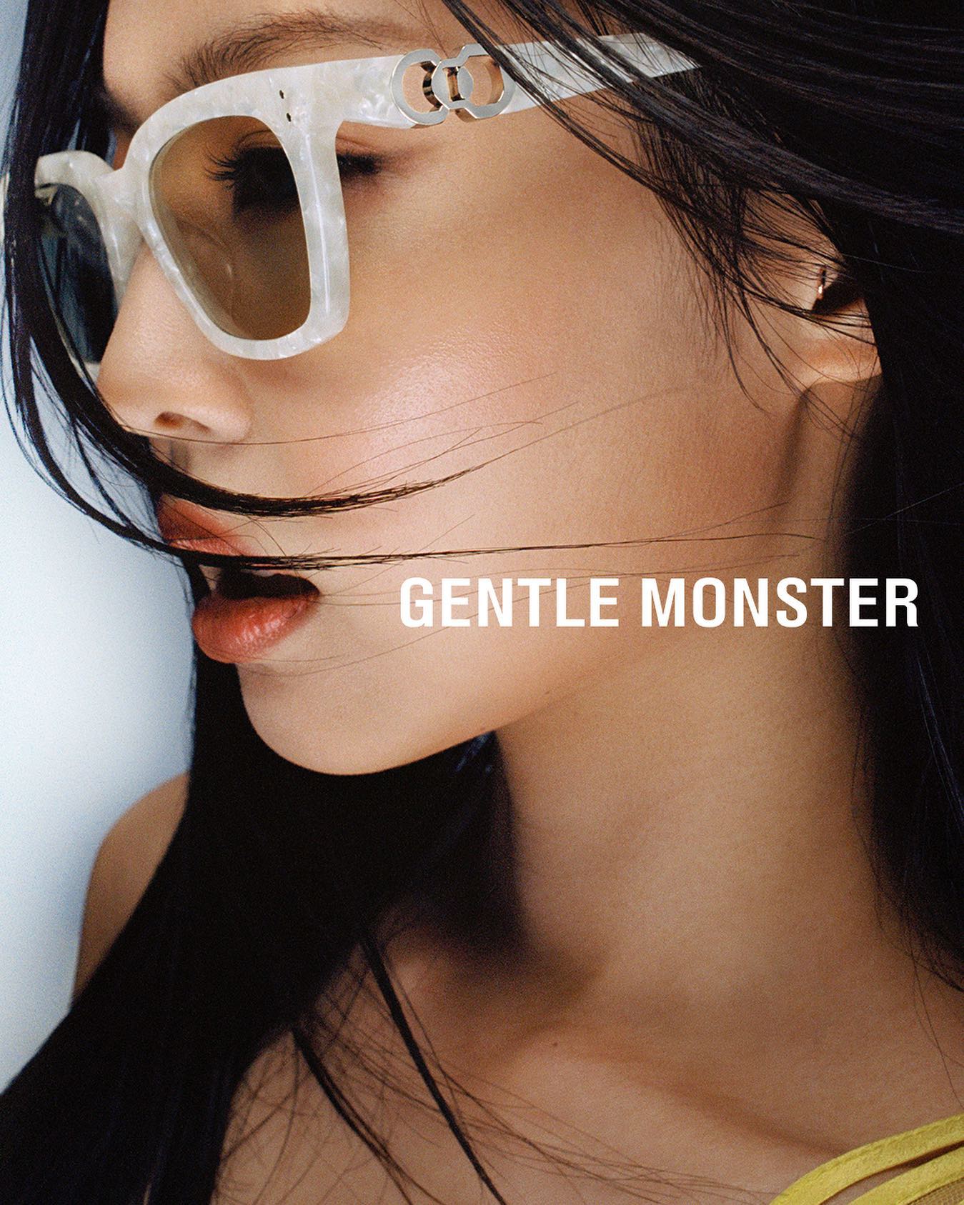 2022 Gentle Monster Cloudy Day Only 031 Gold Frame Glasses Jentlehome Jennie