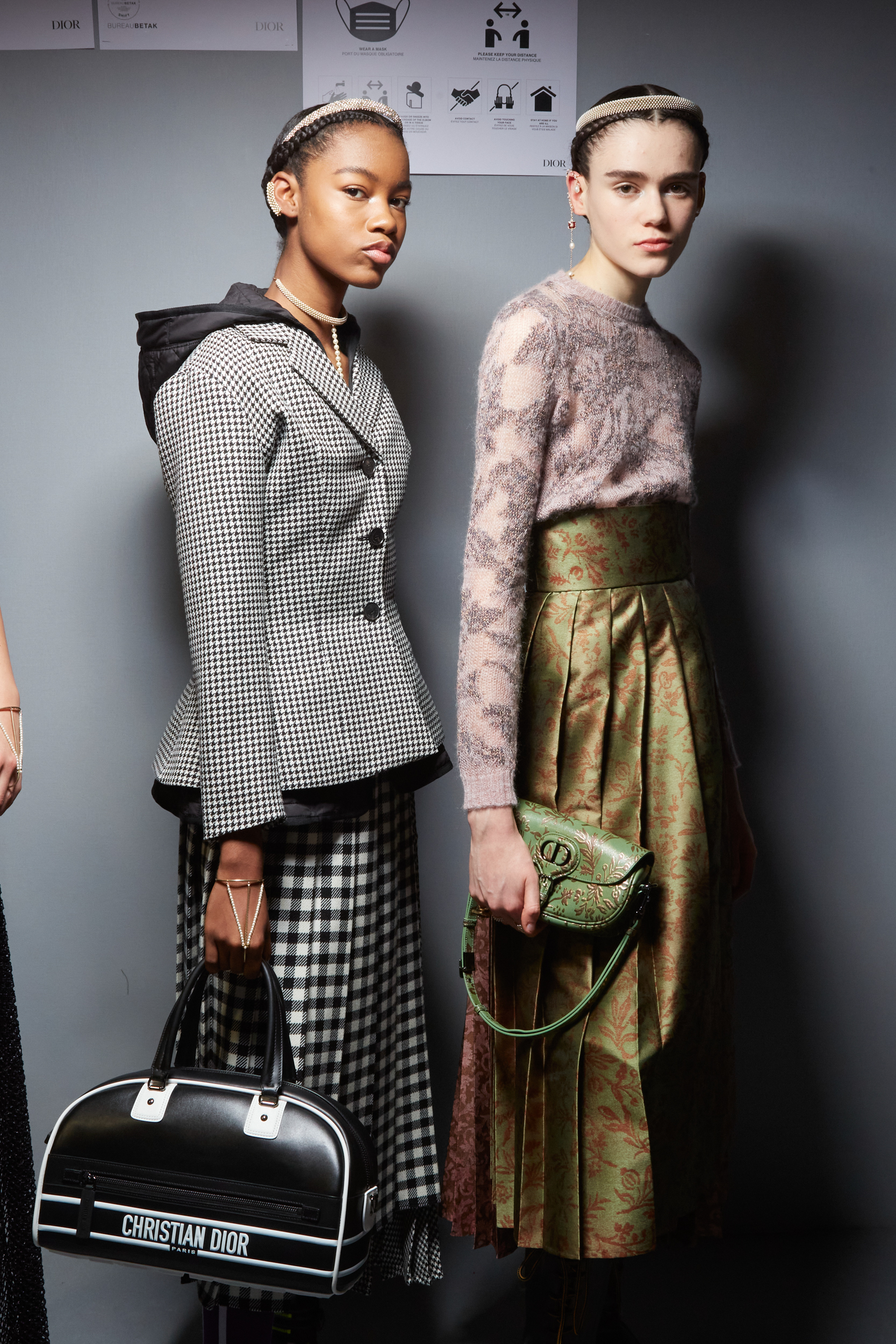 Christian Dior Fall 2022 Fashion Show Backstage Fashion Show