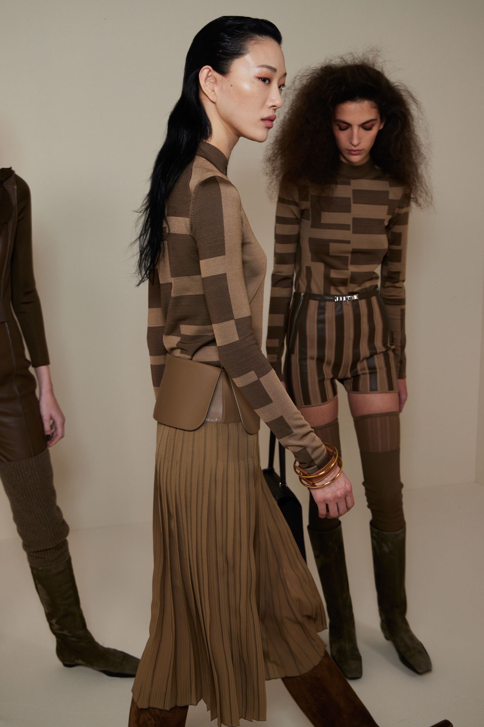 Hermes Fall 2022 Fashion Show Backstage Fashion Show