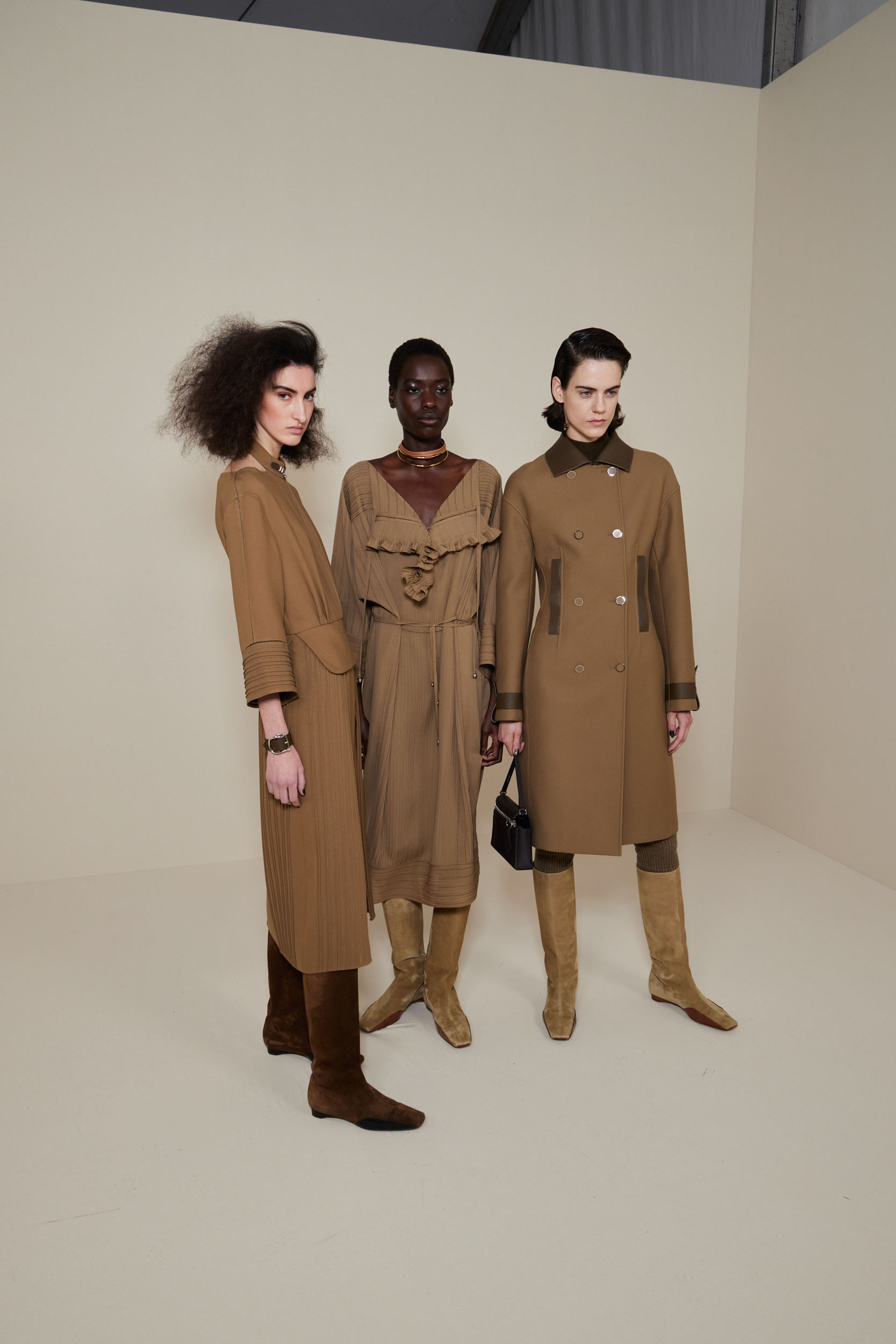 Hermes Fall 2022 Fashion Show Backstage Fashion Show