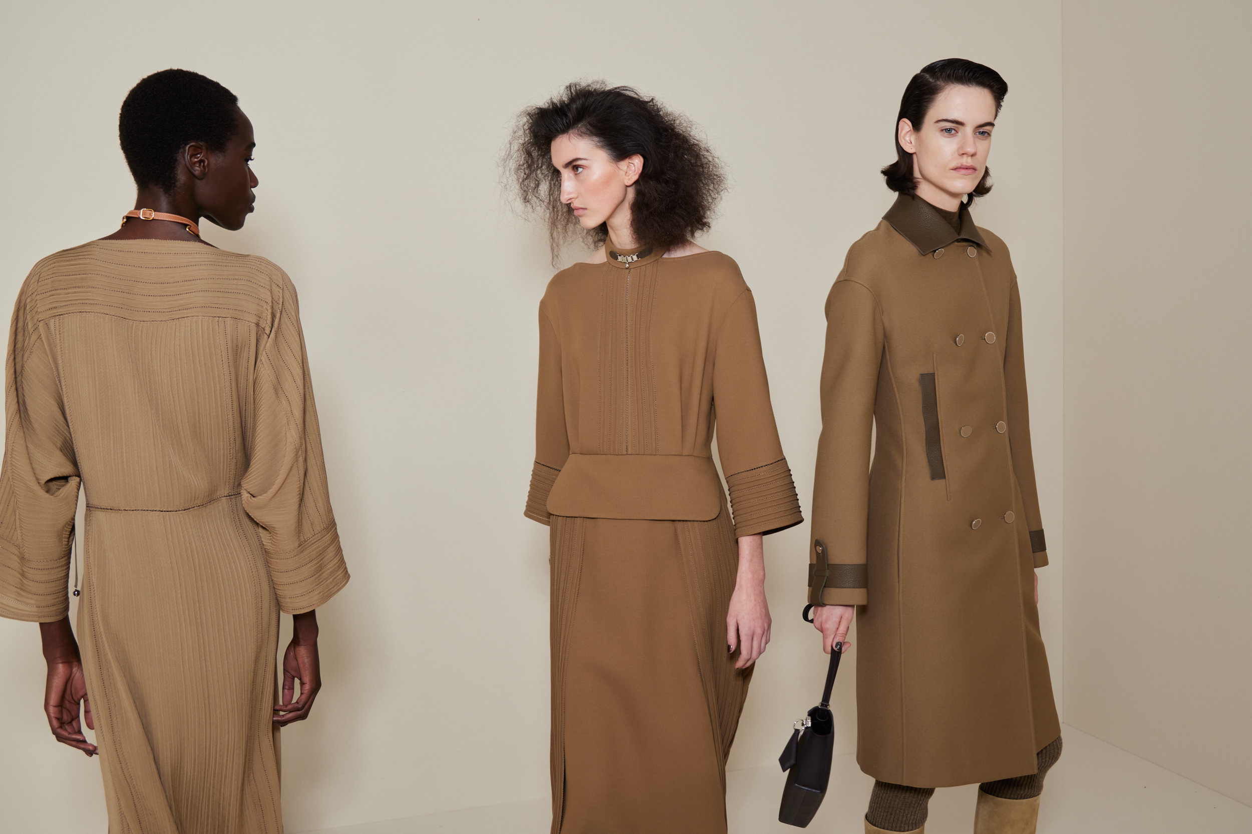 Hermes Fall 2022 Fashion Show Backstage Fashion Show