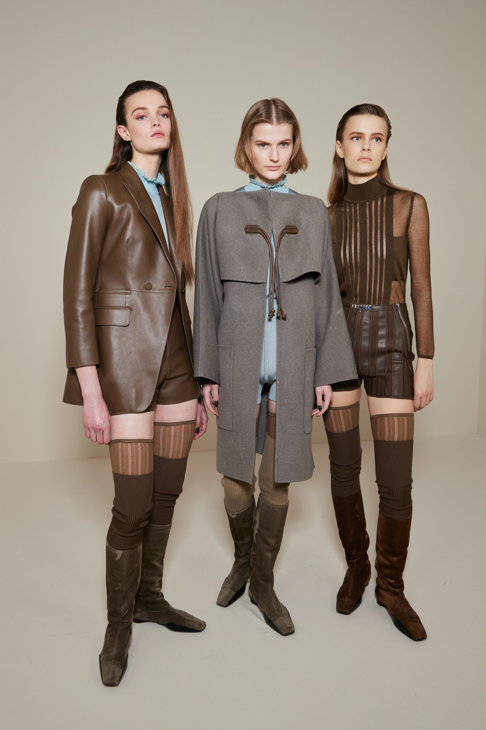 Hermes Fall 2022 Fashion Show Backstage Fashion Show