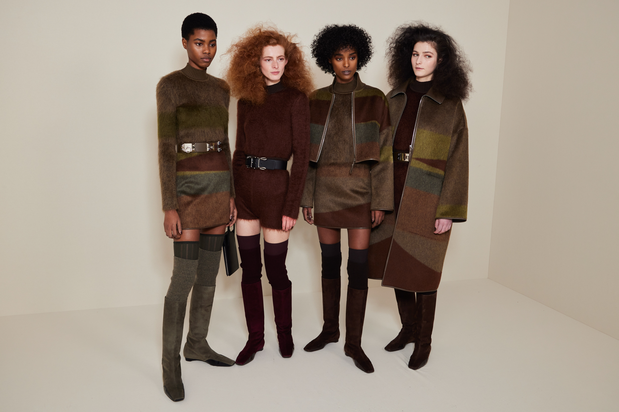 Hermes Fall 2022 Fashion Show Backstage Fashion Show