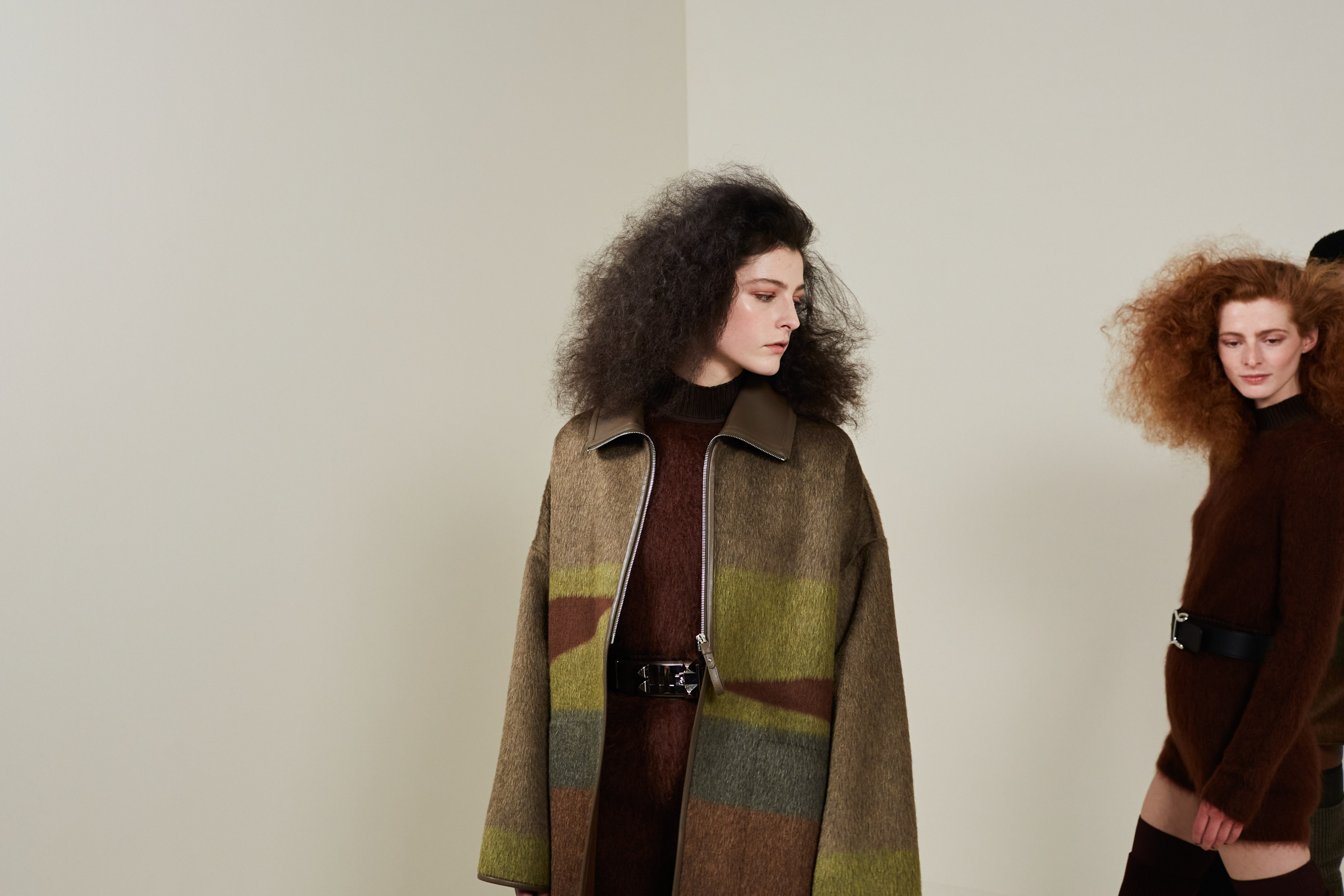 Hermes Fall 2022 Fashion Show Backstage Fashion Show