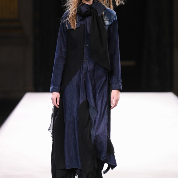 Yohji Yamamoto Fall 2022 Fashion Show Film