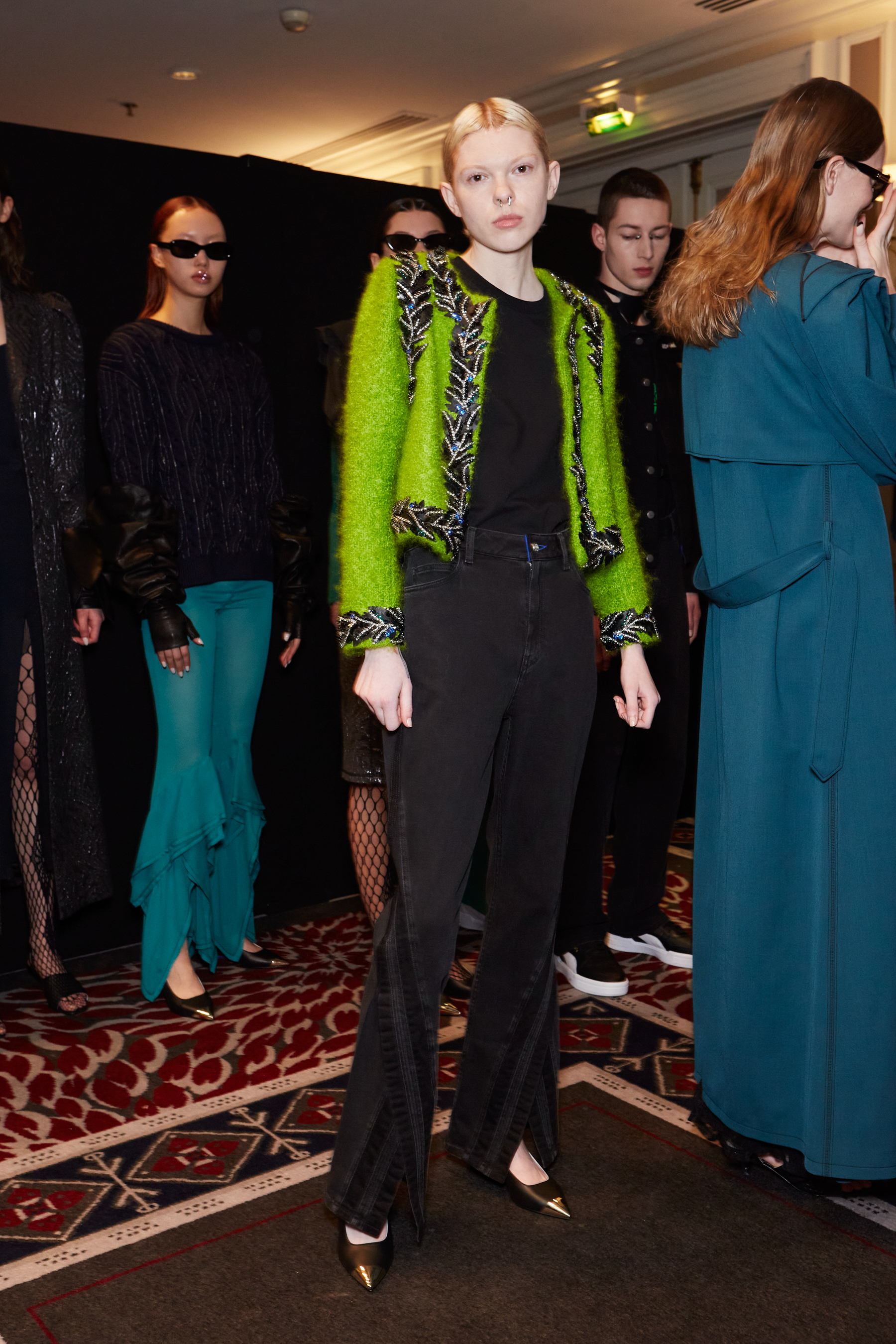 Koche Fall 2022 Fashion Show Backstage Fashion Show