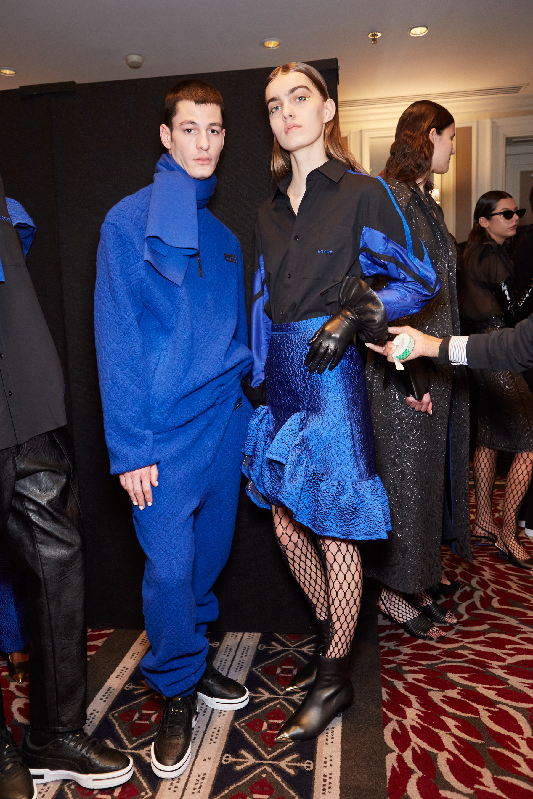 Koche Fall 2022 Fashion Show Backstage Fashion Show