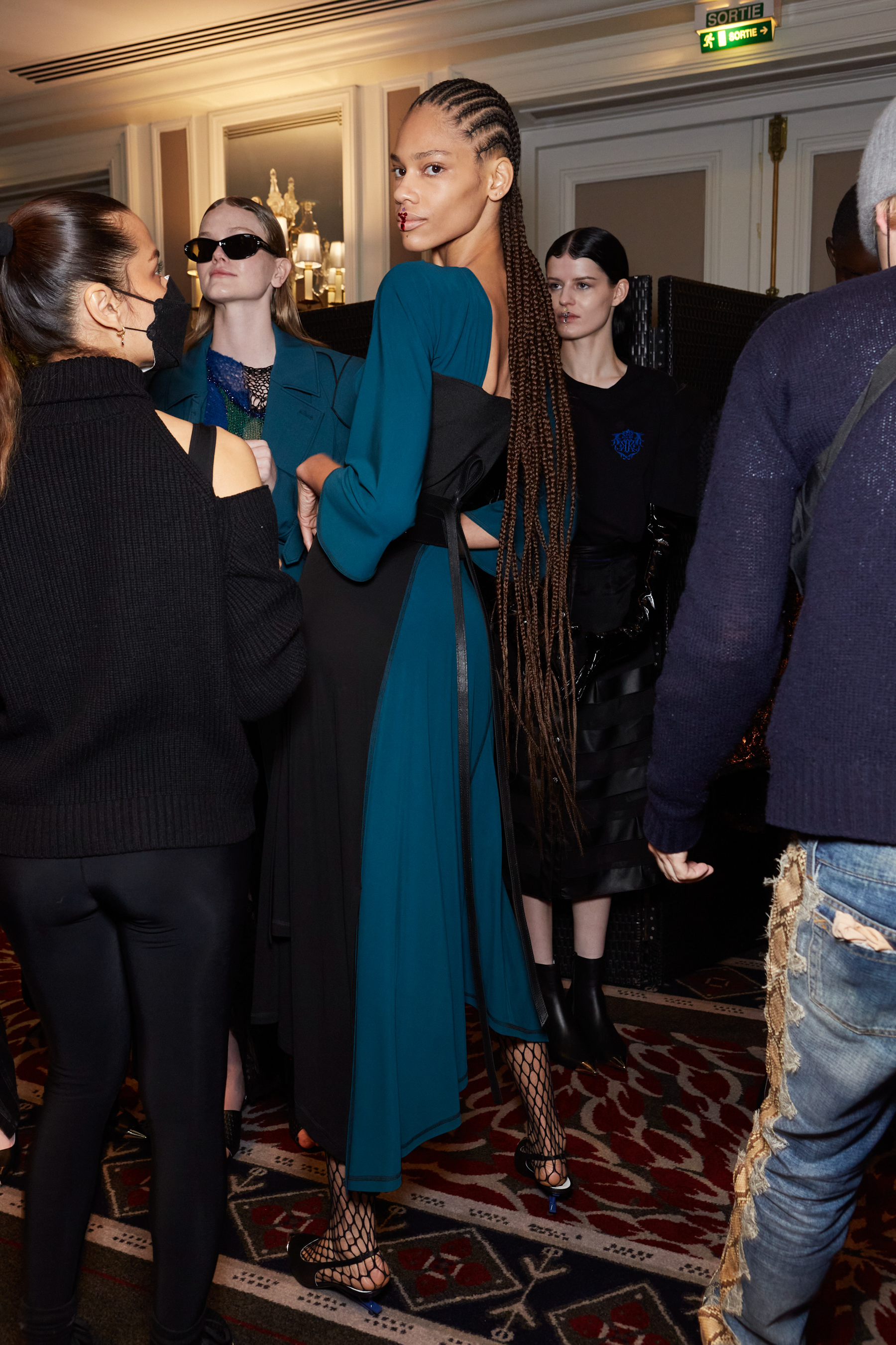 Koche Fall 2022 Fashion Show Backstage Fashion Show