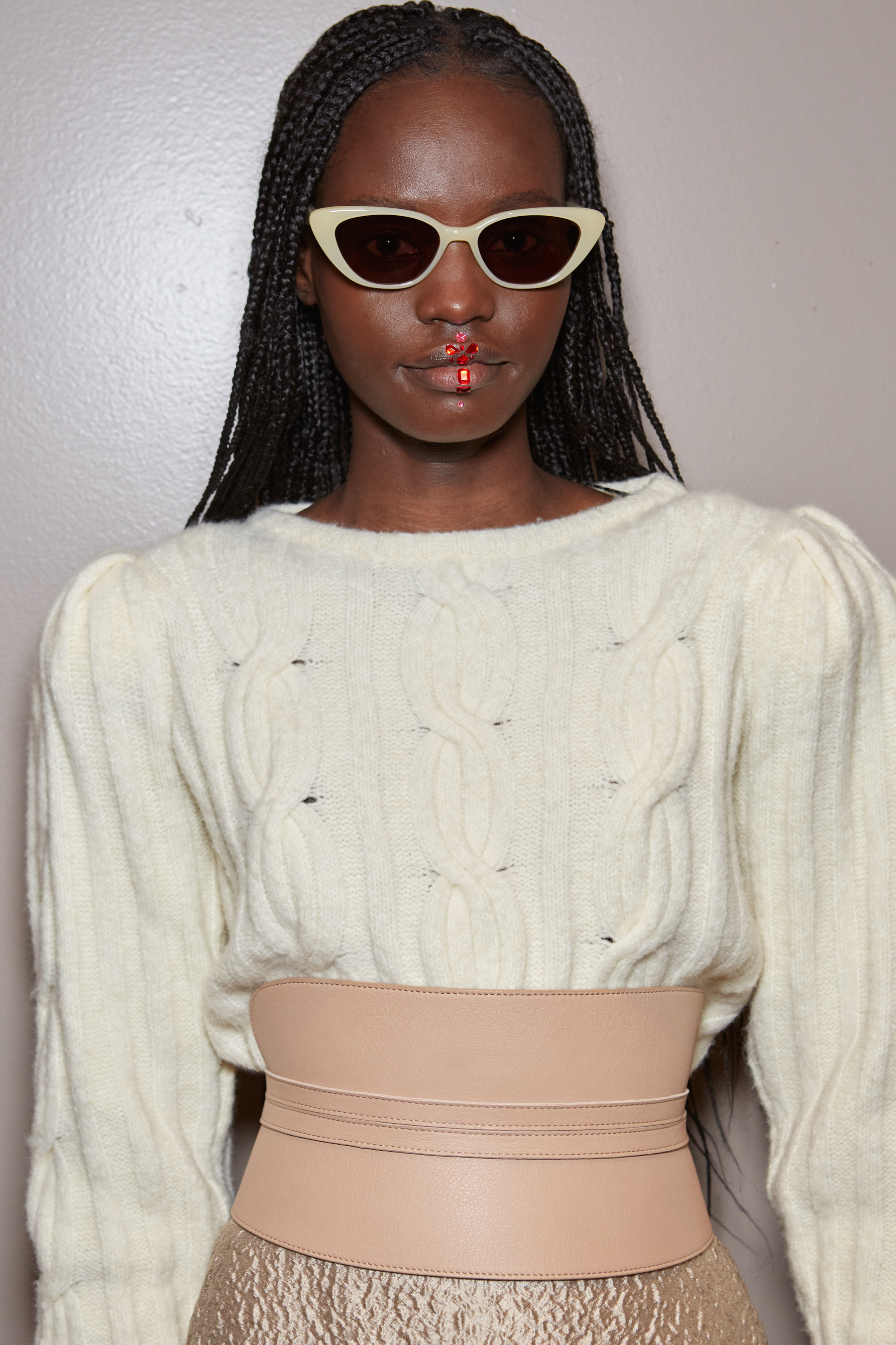 Koche Fall 2022 Fashion Show Backstage Fashion Show