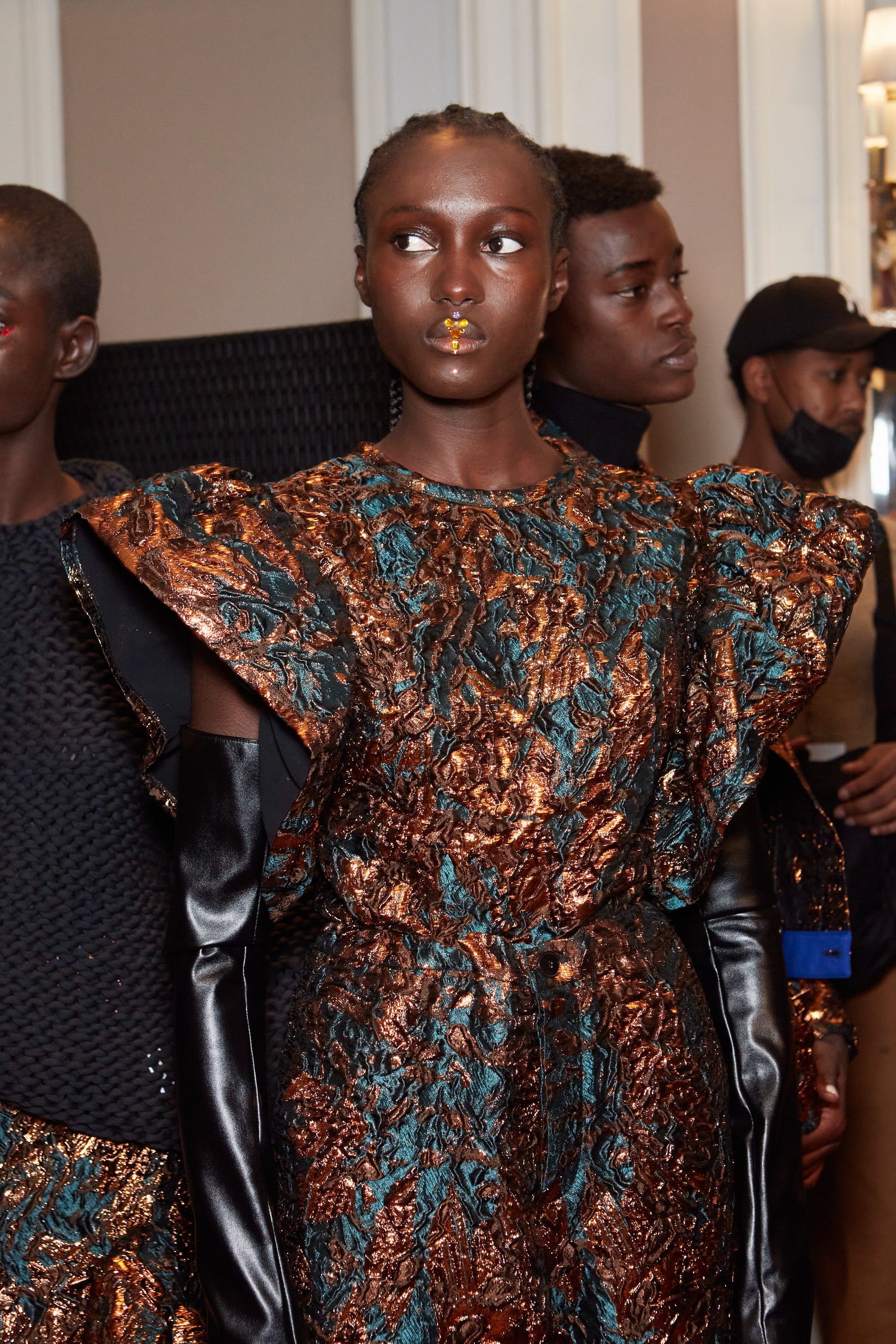 Koche Fall 2022 Fashion Show Backstage Fashion Show