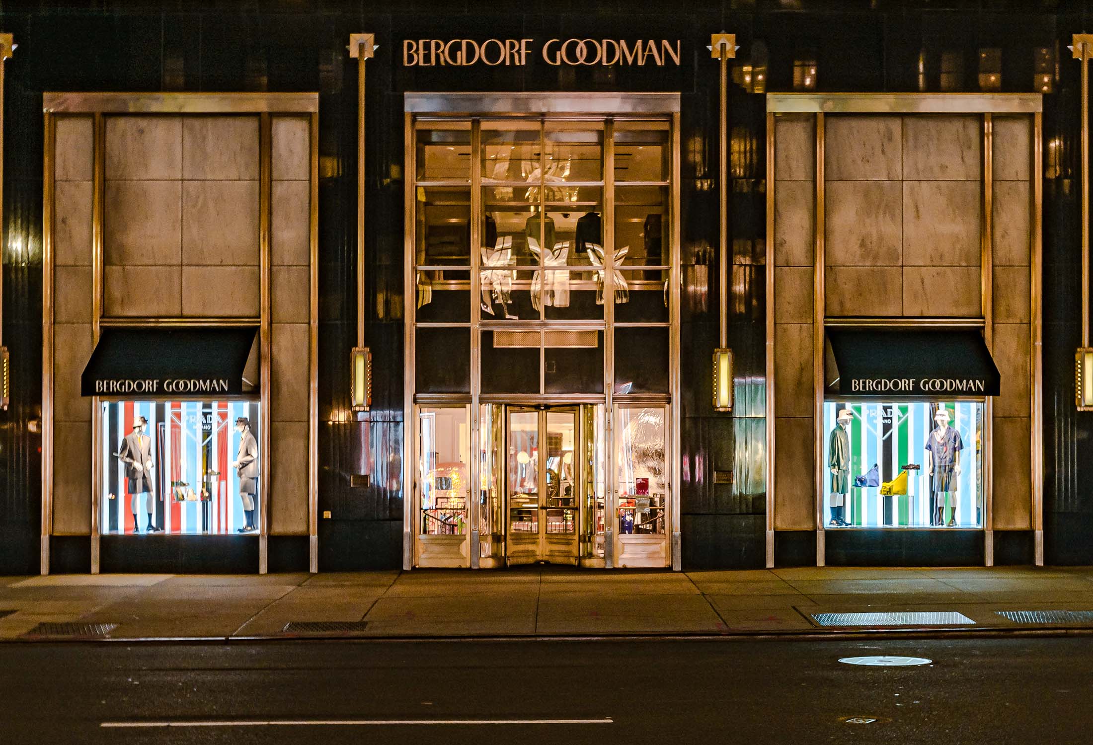 Prada Tropico Reimagines Window Shopping at Bergdorf Goodman
