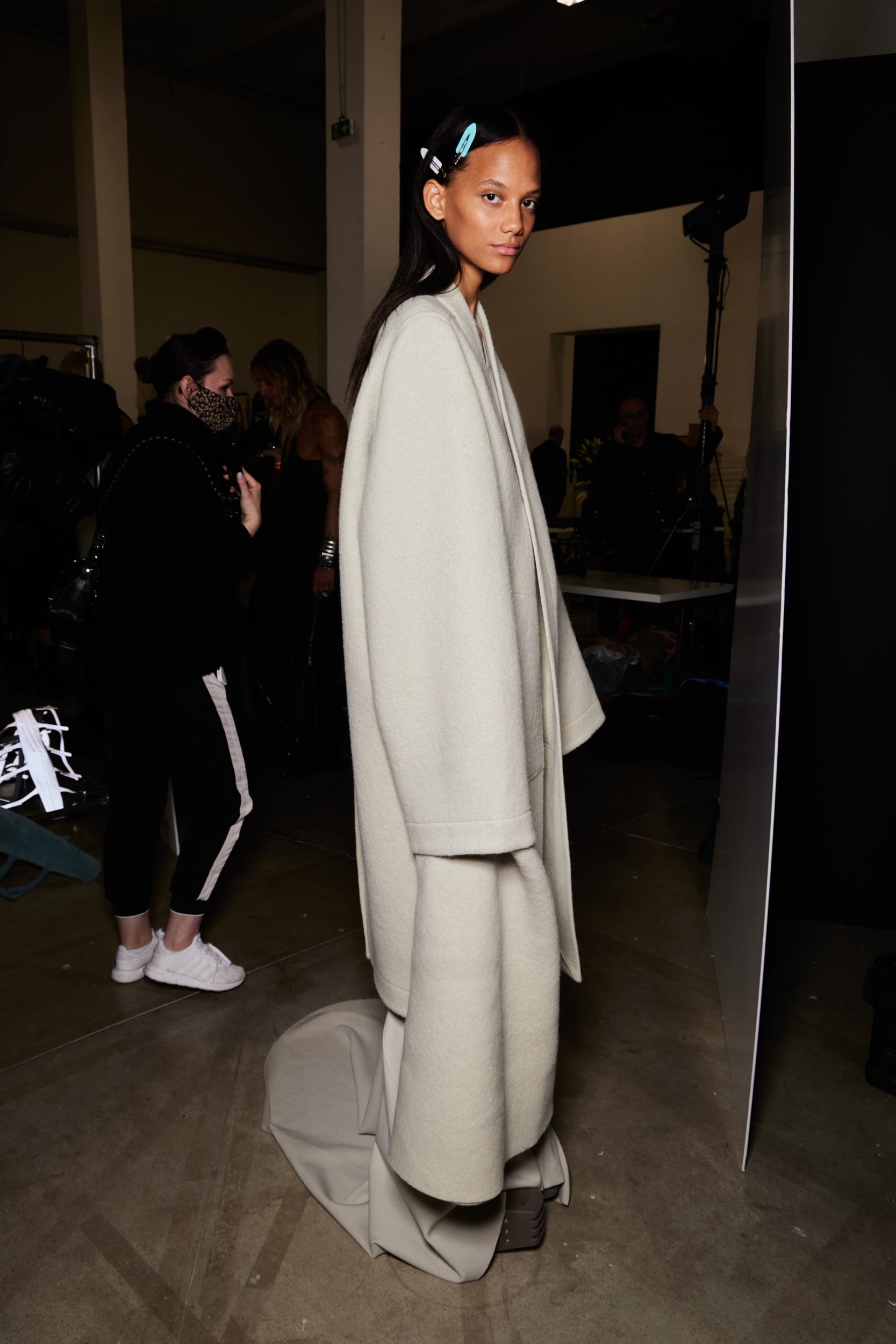 Rick Owens Fall 2022 Fashion Show Backstage Fashion Show