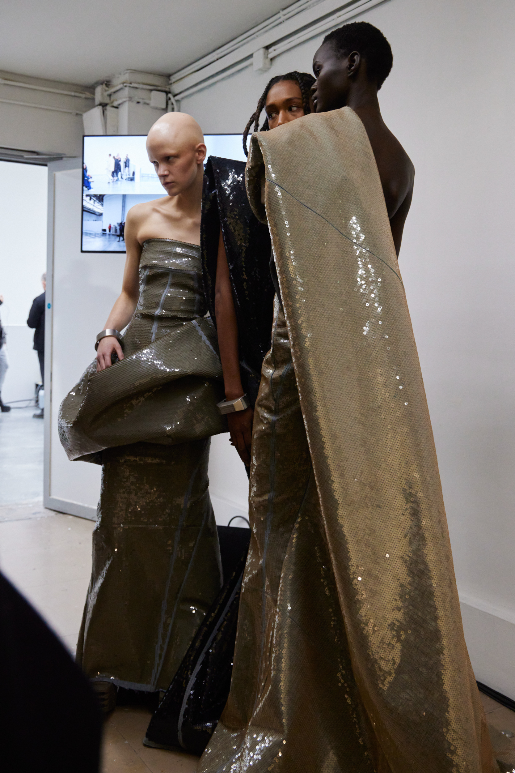 Rick Owens Fall 2022 Fashion Show Backstage Fashion Show