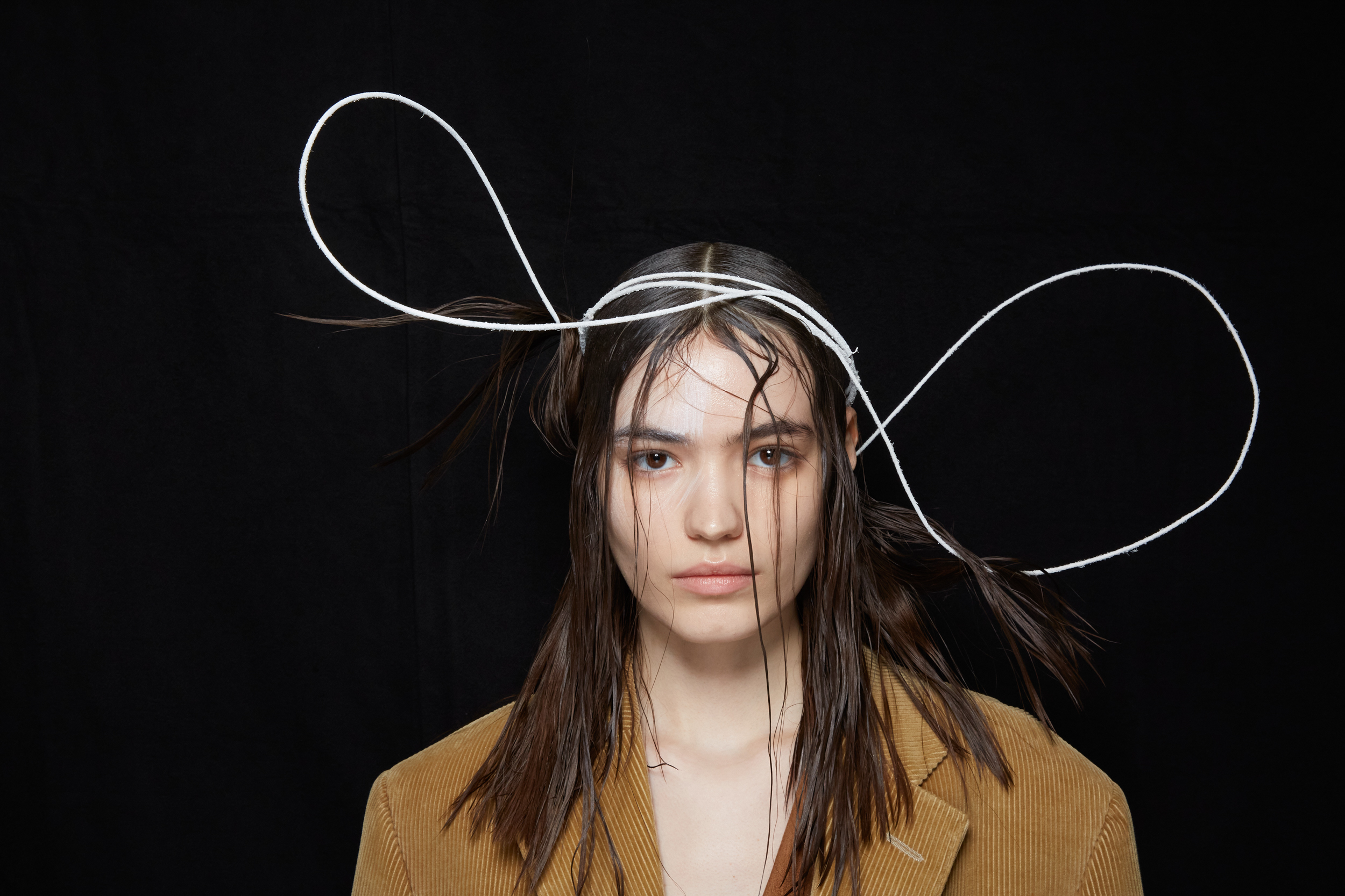 Yohji Yamamoto Fall 2022 Fashion Show Backstage Fashion Show