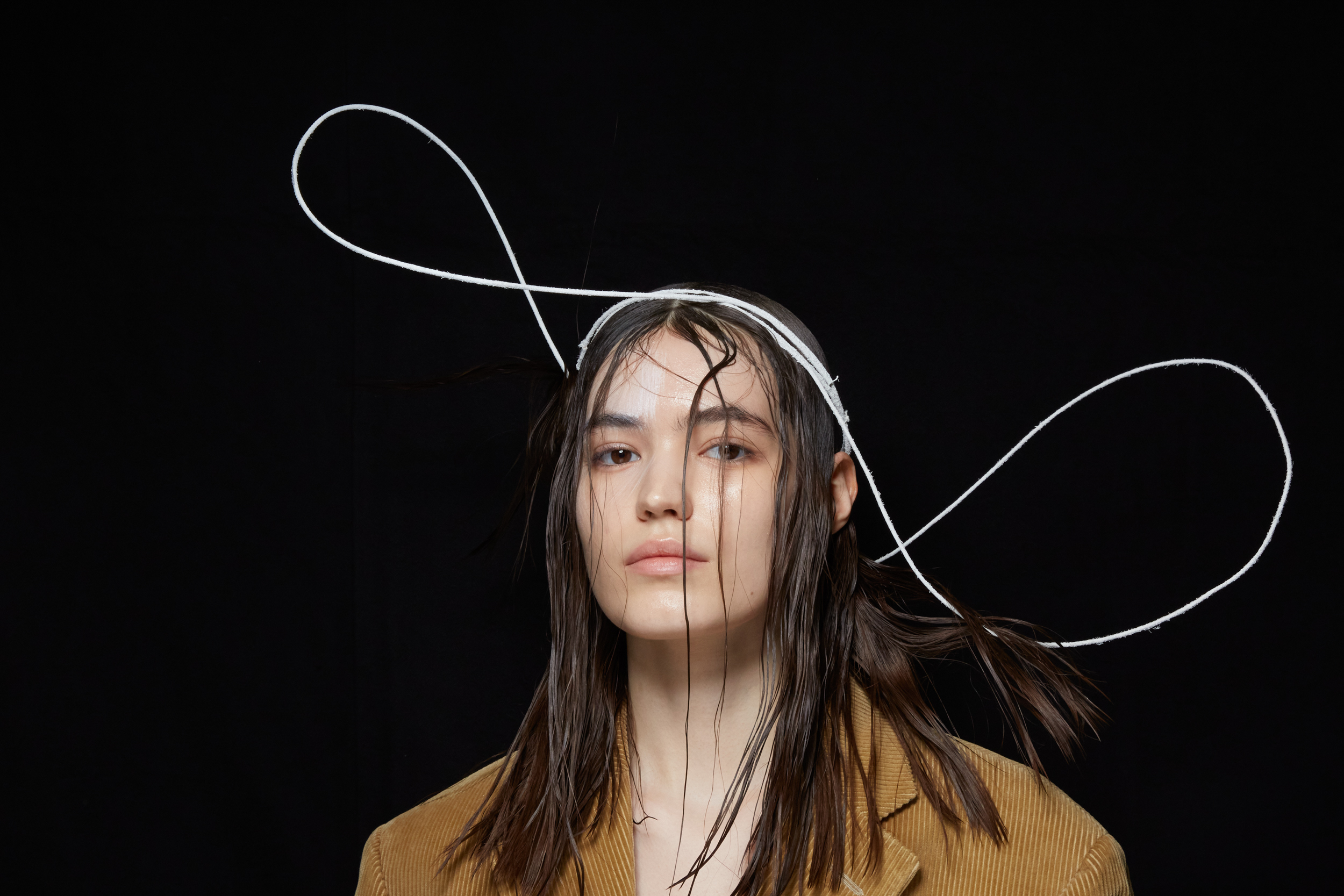 Yohji Yamamoto Fall 2022 Fashion Show Backstage Fashion Show