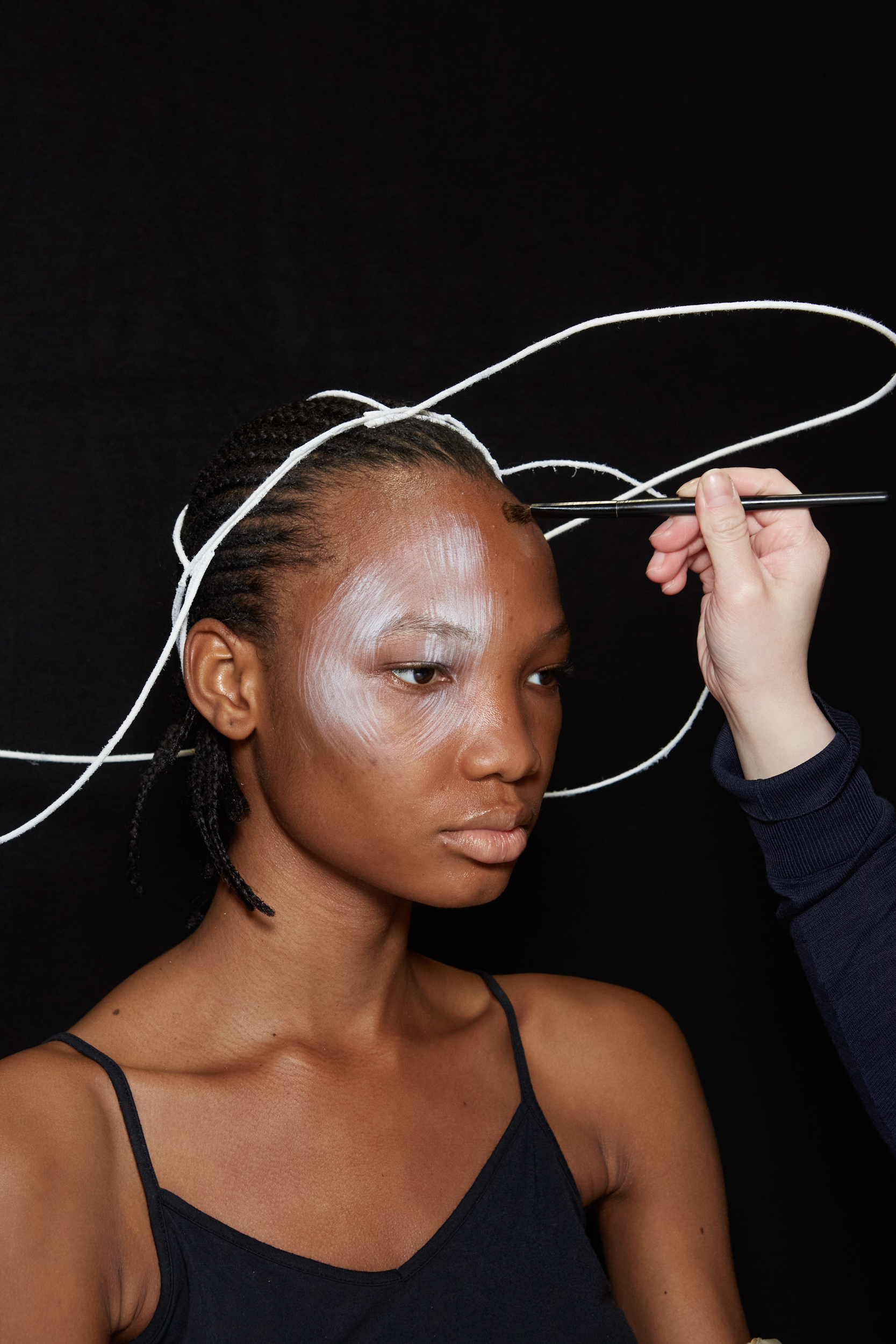 Yohji Yamamoto Fall 2022 Fashion Show Backstage Fashion Show