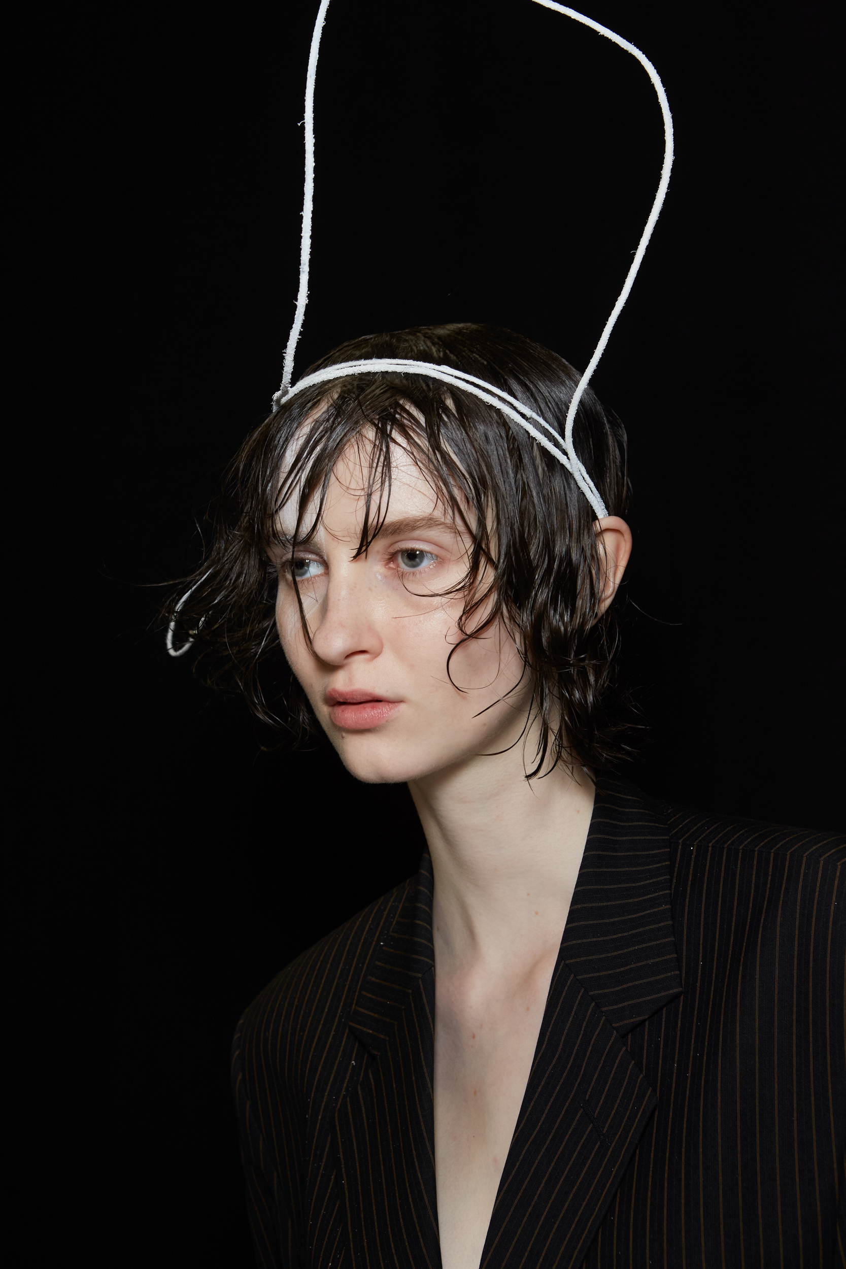 Yohji Yamamoto Fall 2022 Fashion Show Backstage Fashion Show