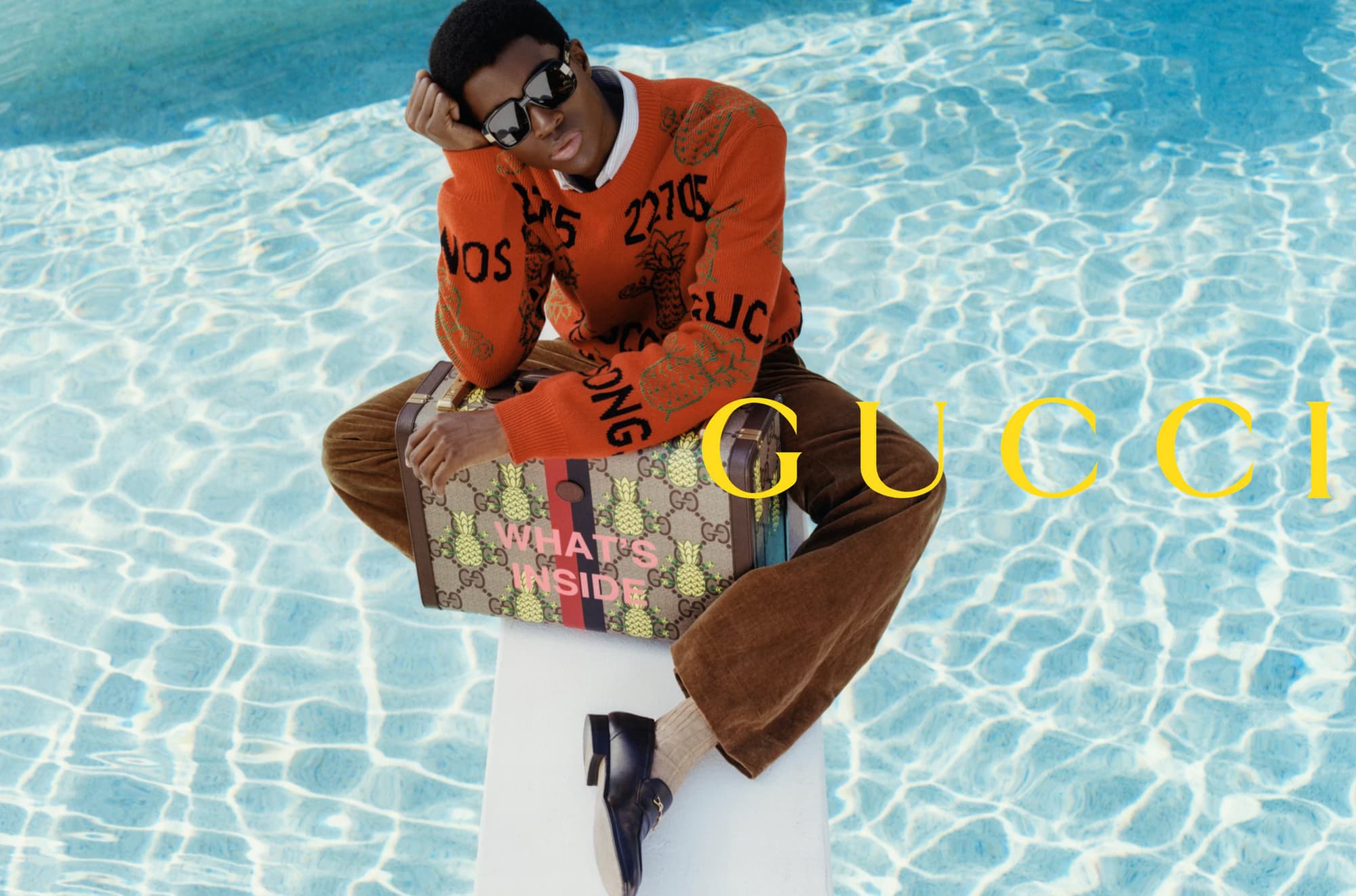 Gucci 'Pineapple' Resort 2022 Ad Campaign | The Impression