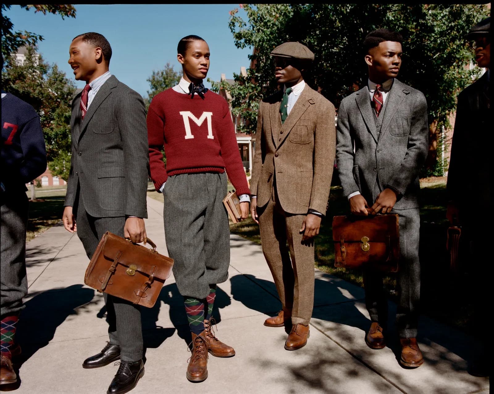 Ralph Lauren Morehouse and Spelman 2022 ad campaign photo