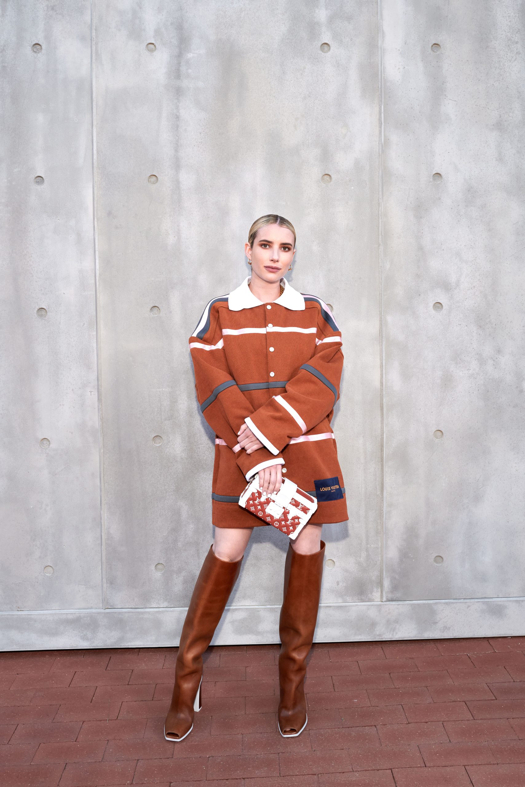 Emma Roberts Louis Vuitton Cruise Show May 12, 2022 – Star Style