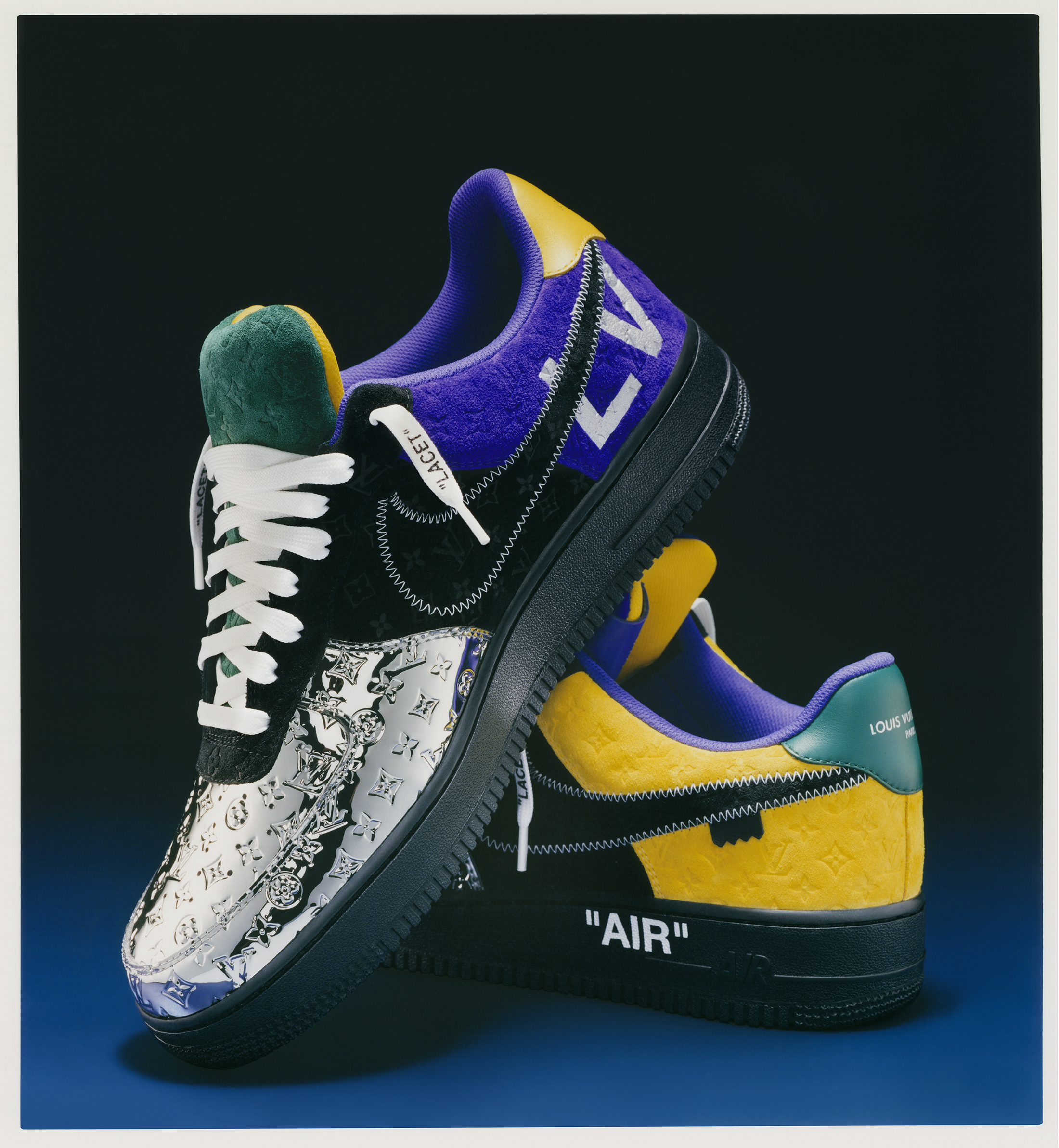 Louis Vuitton et Nike dévoilent une nouvelle sneaker collector imaginée par  Virgil Abloh