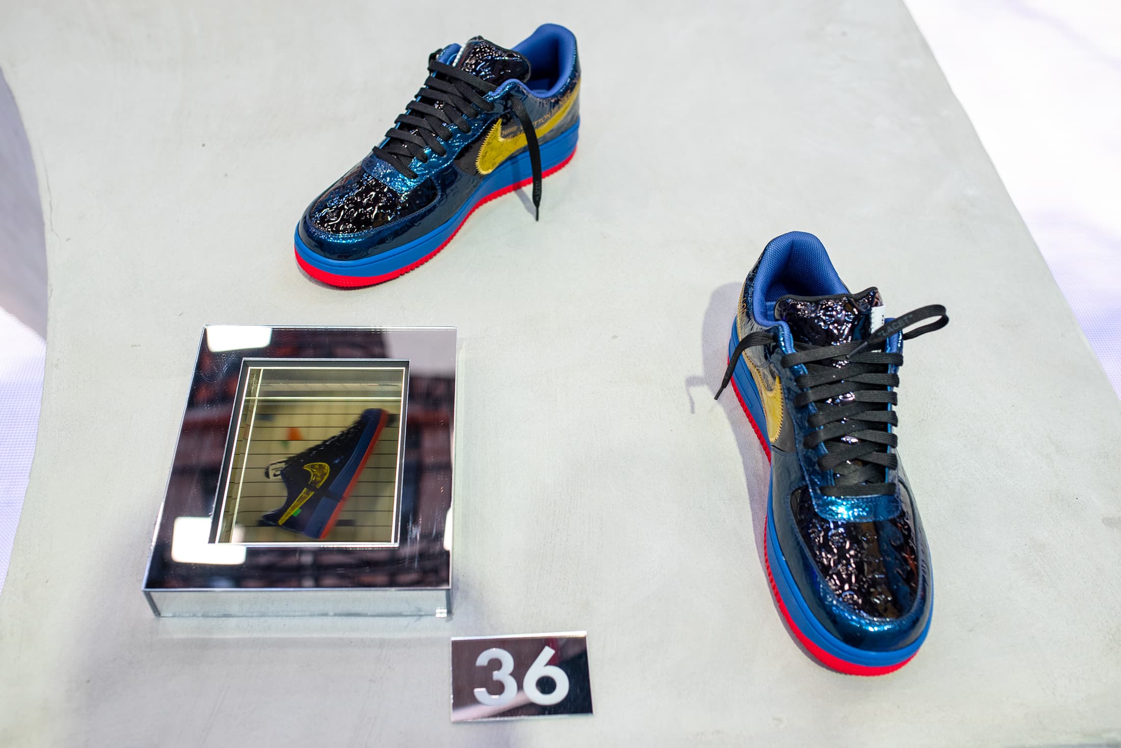 Nike x Louis Vuitton Air Force 1 Mid Sneakers - Farfetch