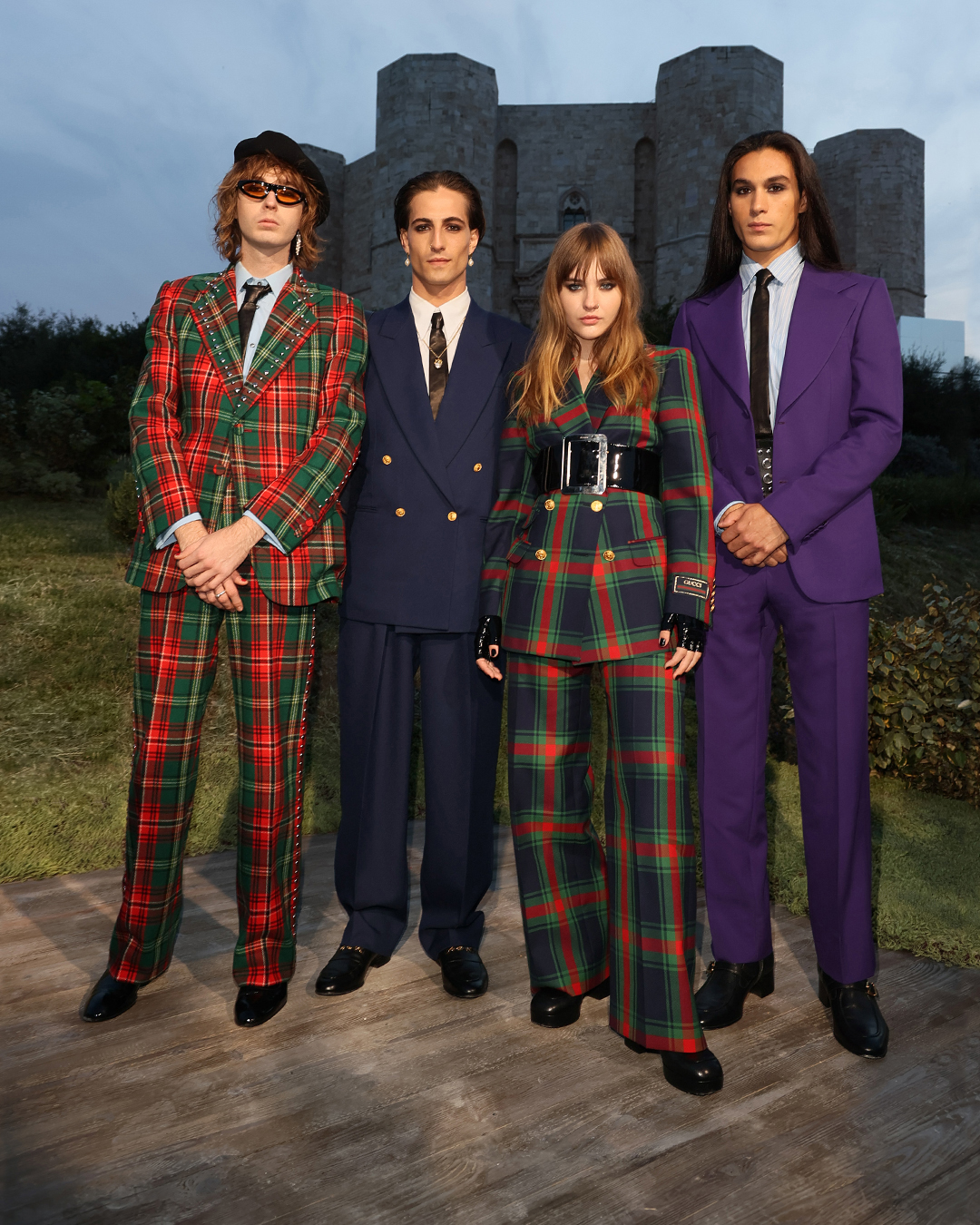 Celebrities from Alessandro Michele’s Gucci Cruise 2023 Fashion Show