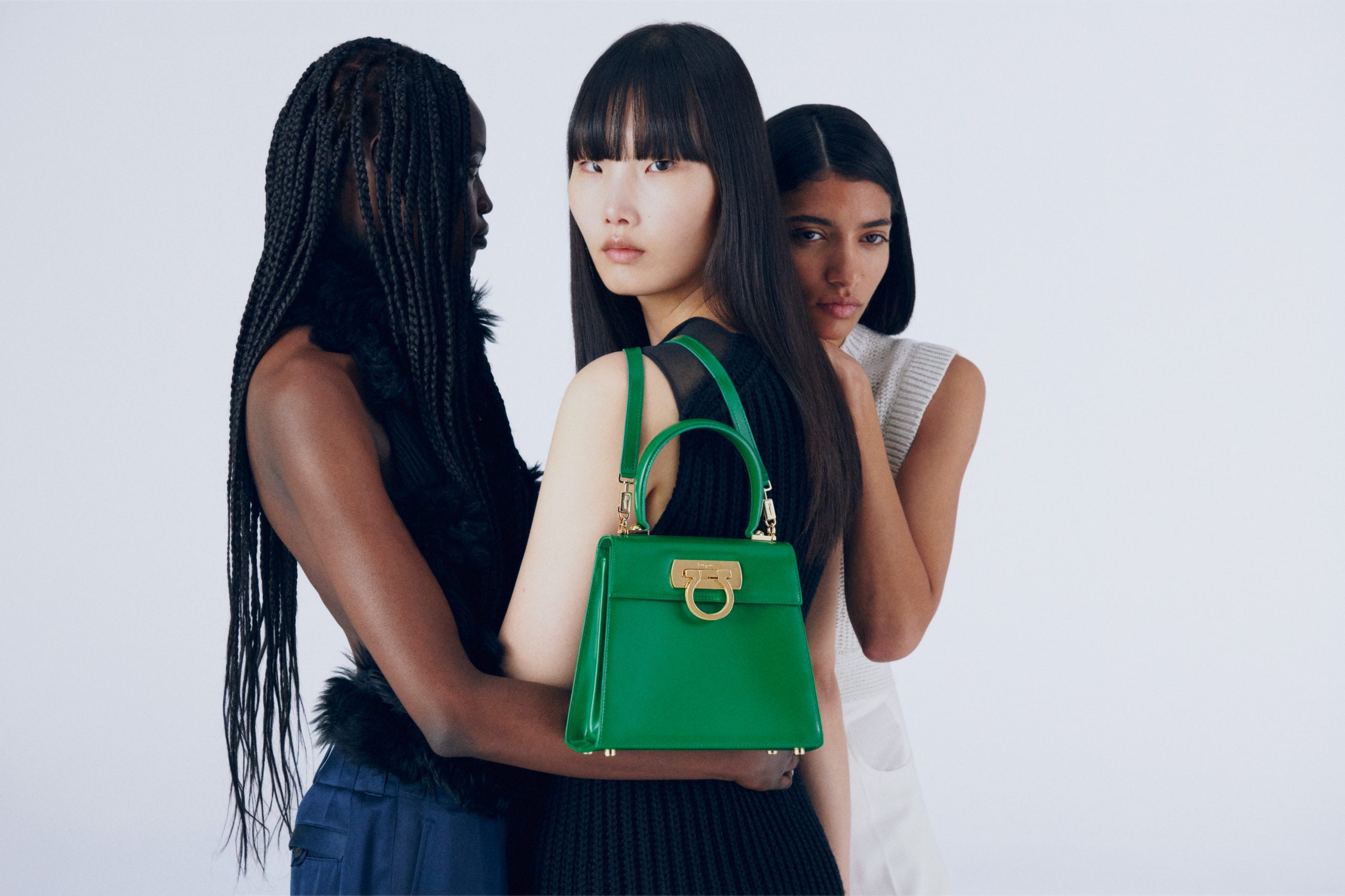 Salvatore Ferragamo 'Top Handle Bag' Ad Campaign