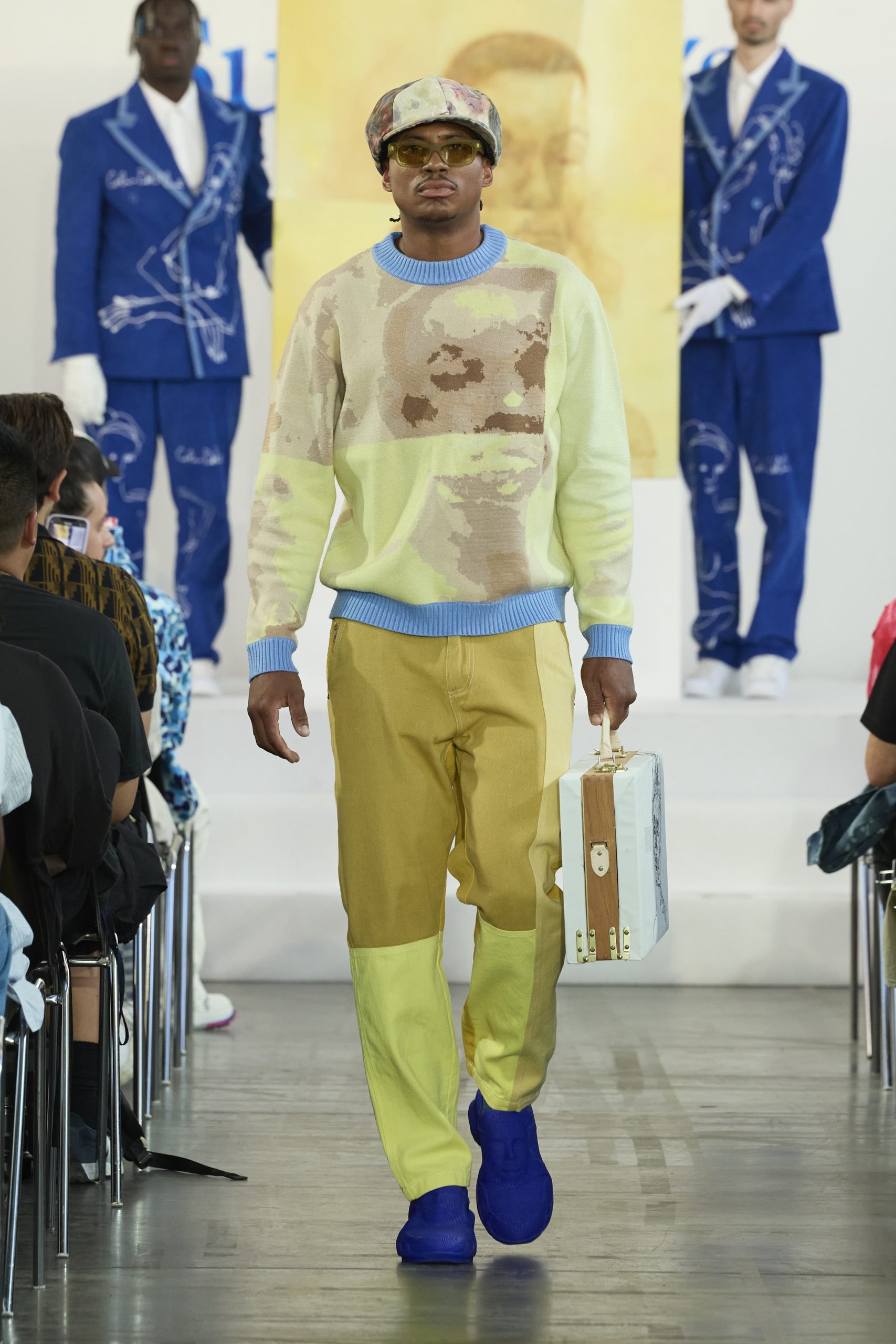 Kidsuper Creative Director Colm Dillane staged collection with a ...