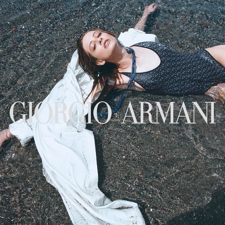 Giorgio Armani Mare Summer 2022 Ad Campaign | The Impression