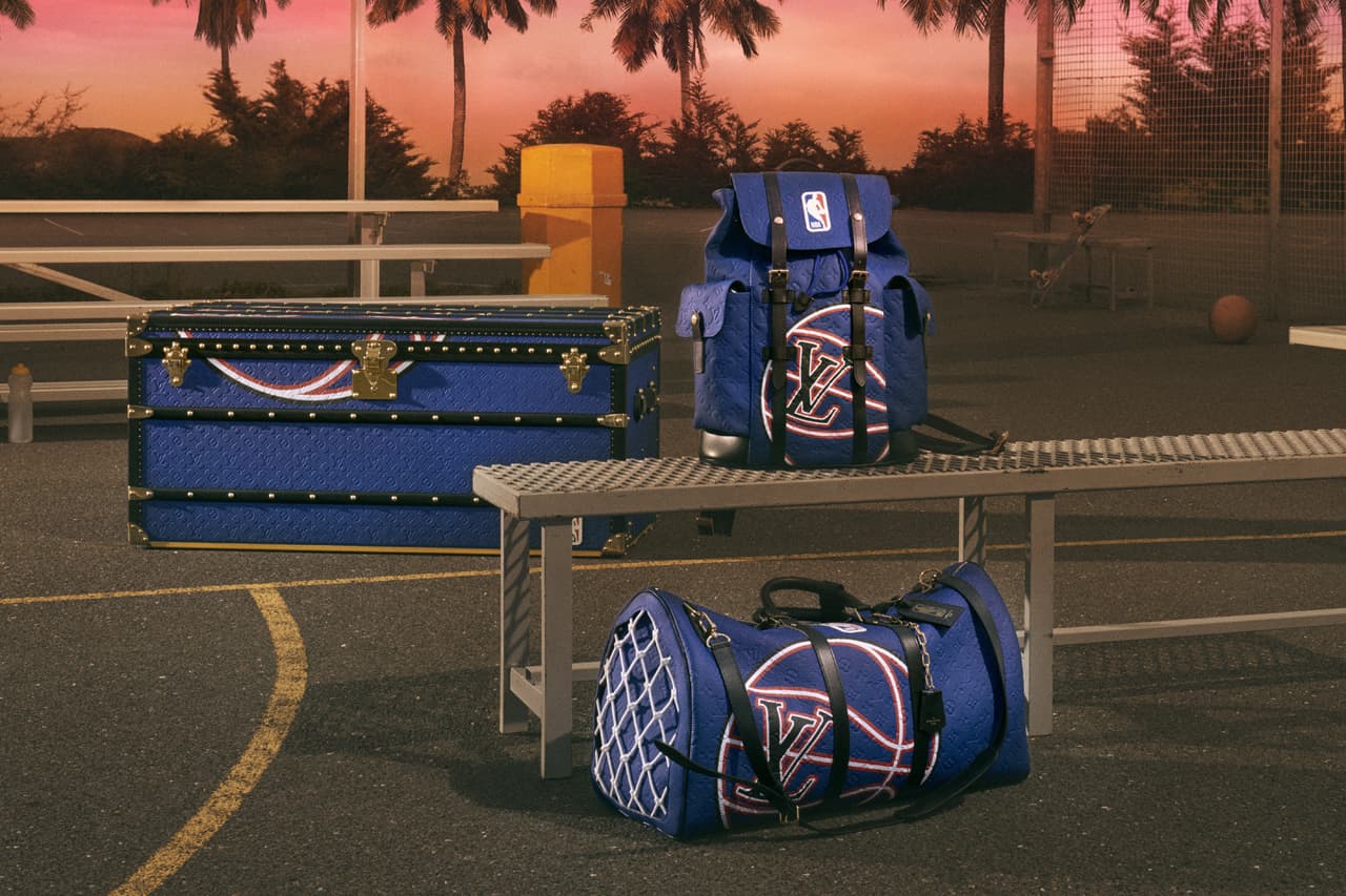 Louis Vuitton x NBA Collab Campaign for SS22