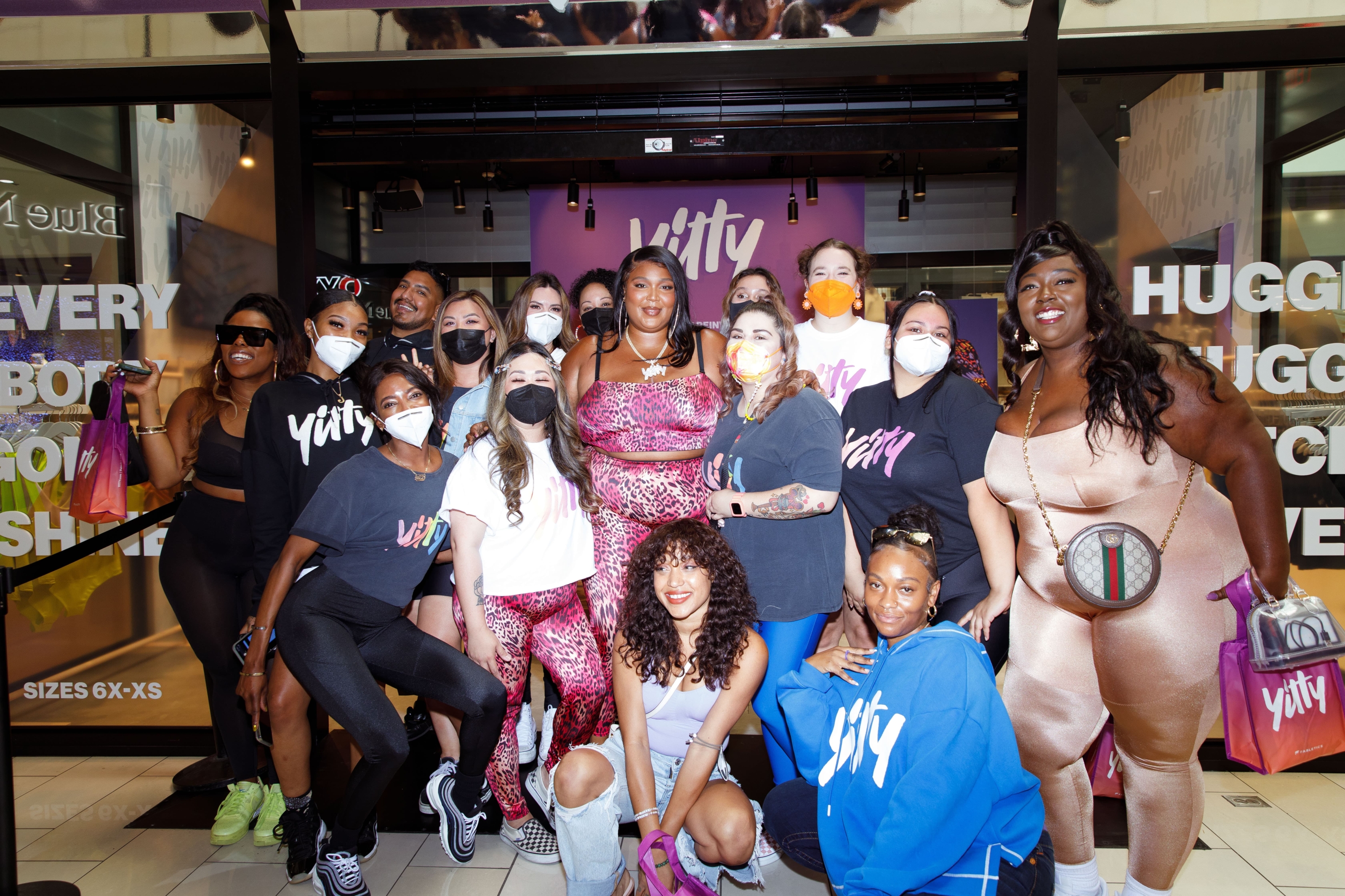 Lizzo visits Glendale YITTY Pop Up