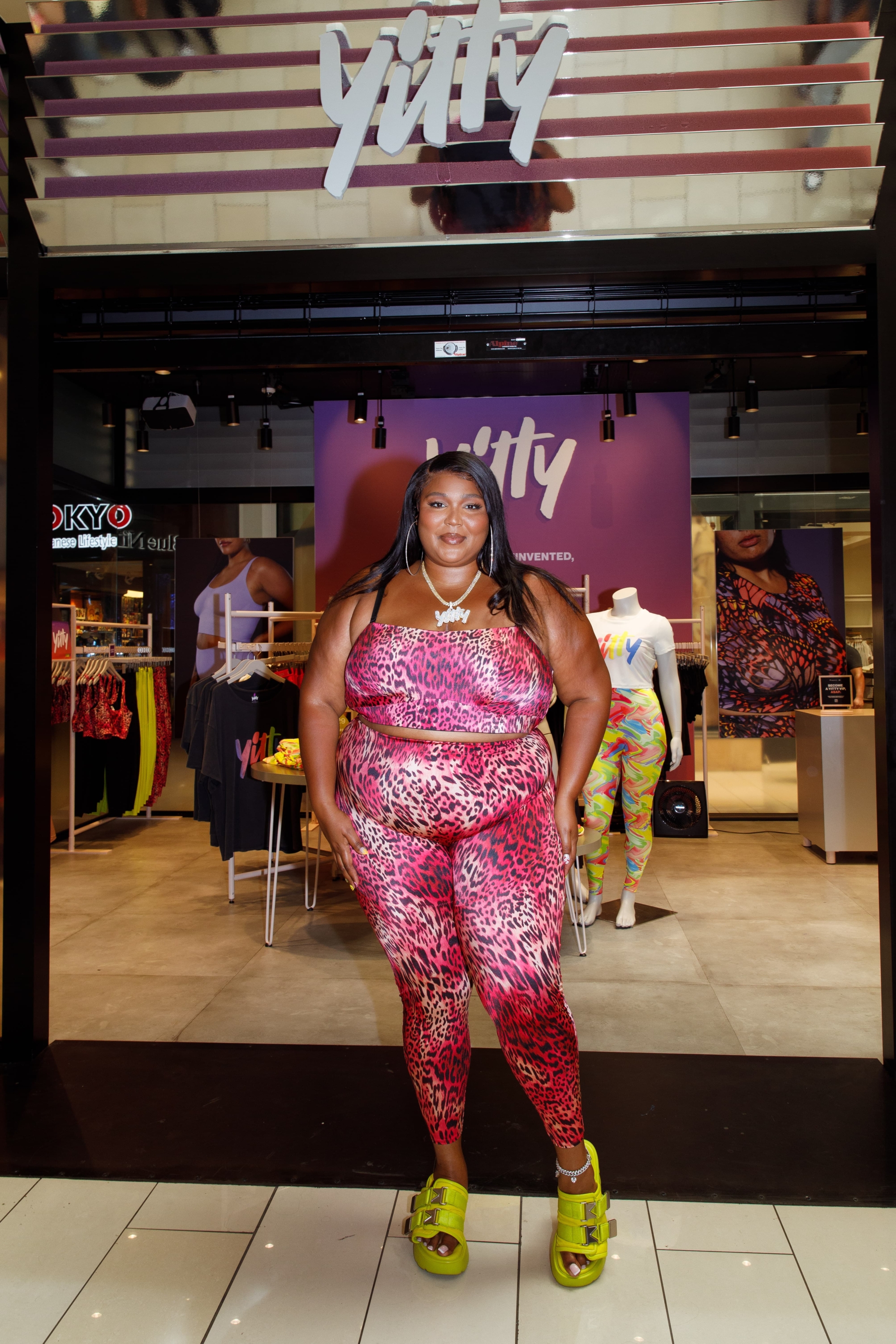 Lizzo visits Glendale YITTY Pop Up