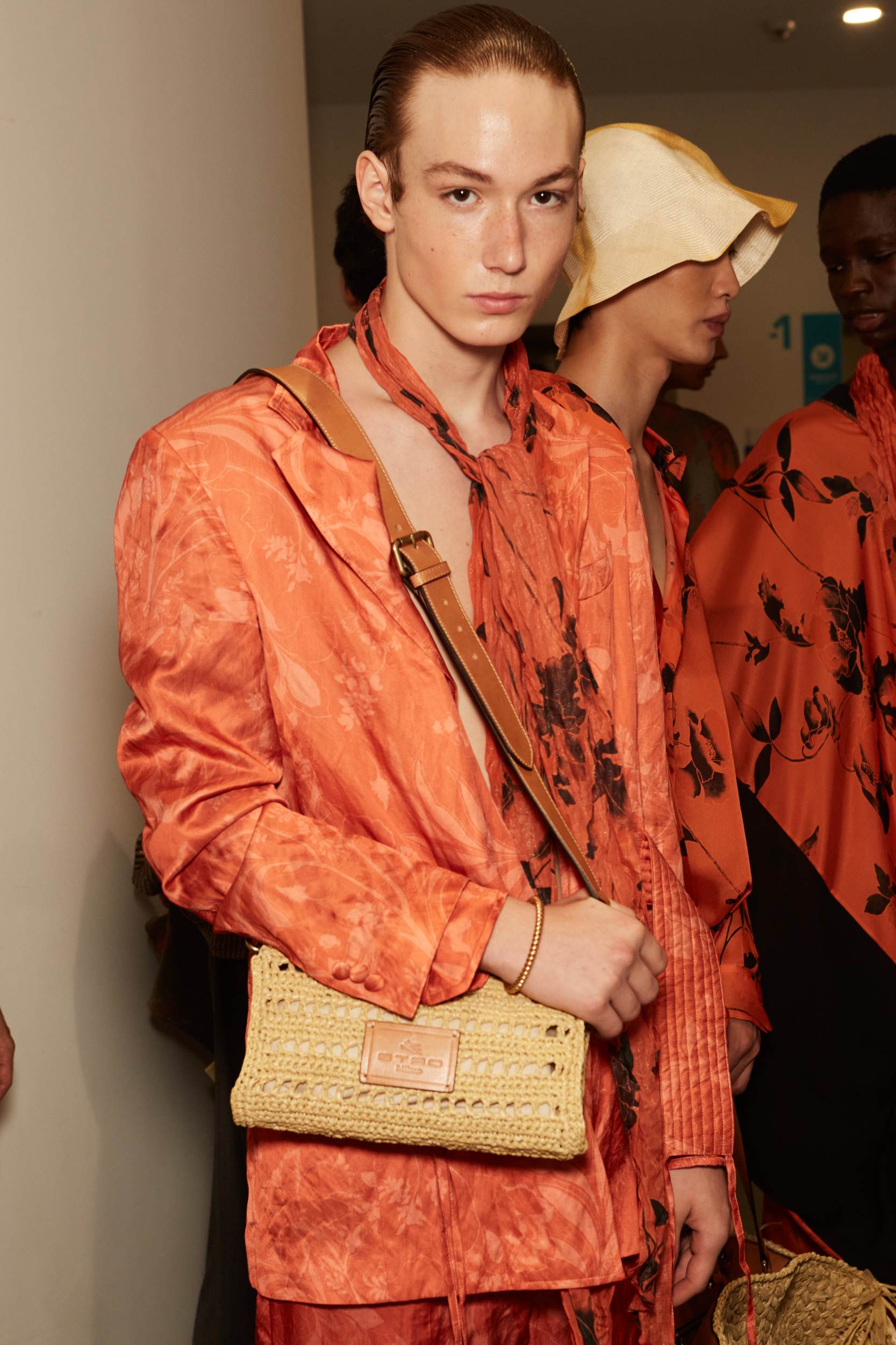 Etro Spring 2023 Men's Fashion Show Backstage Fashion Show