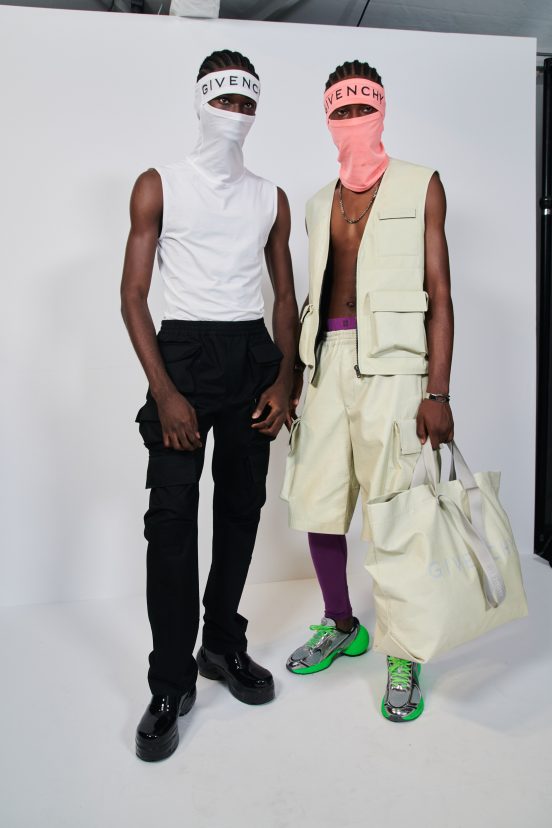 Givenchy Spring 2023 Men's Fashion Show Backstage Fashion Show