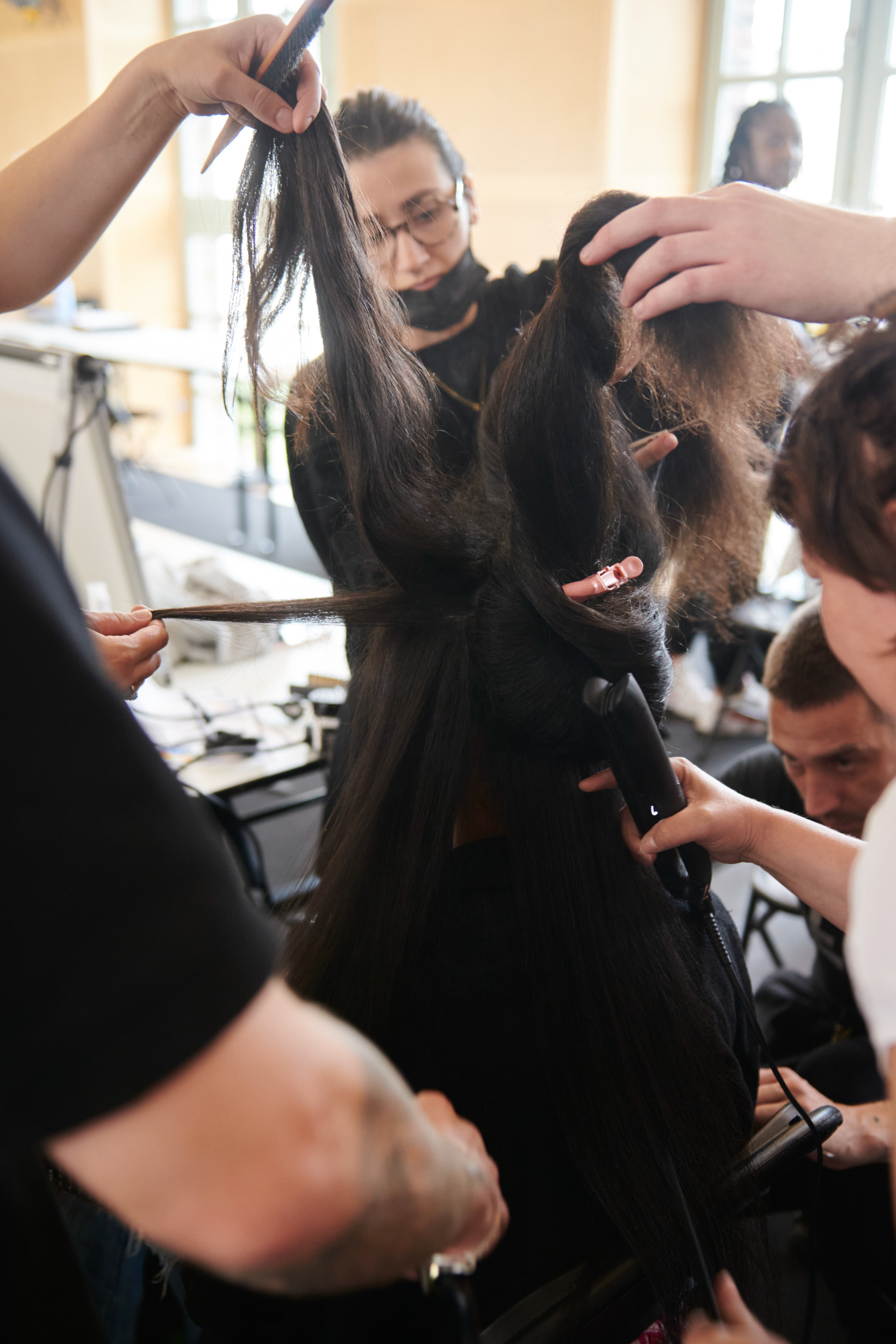 Kenzo Spring 2023 Men's Fashion Show Backstage Fashion Show