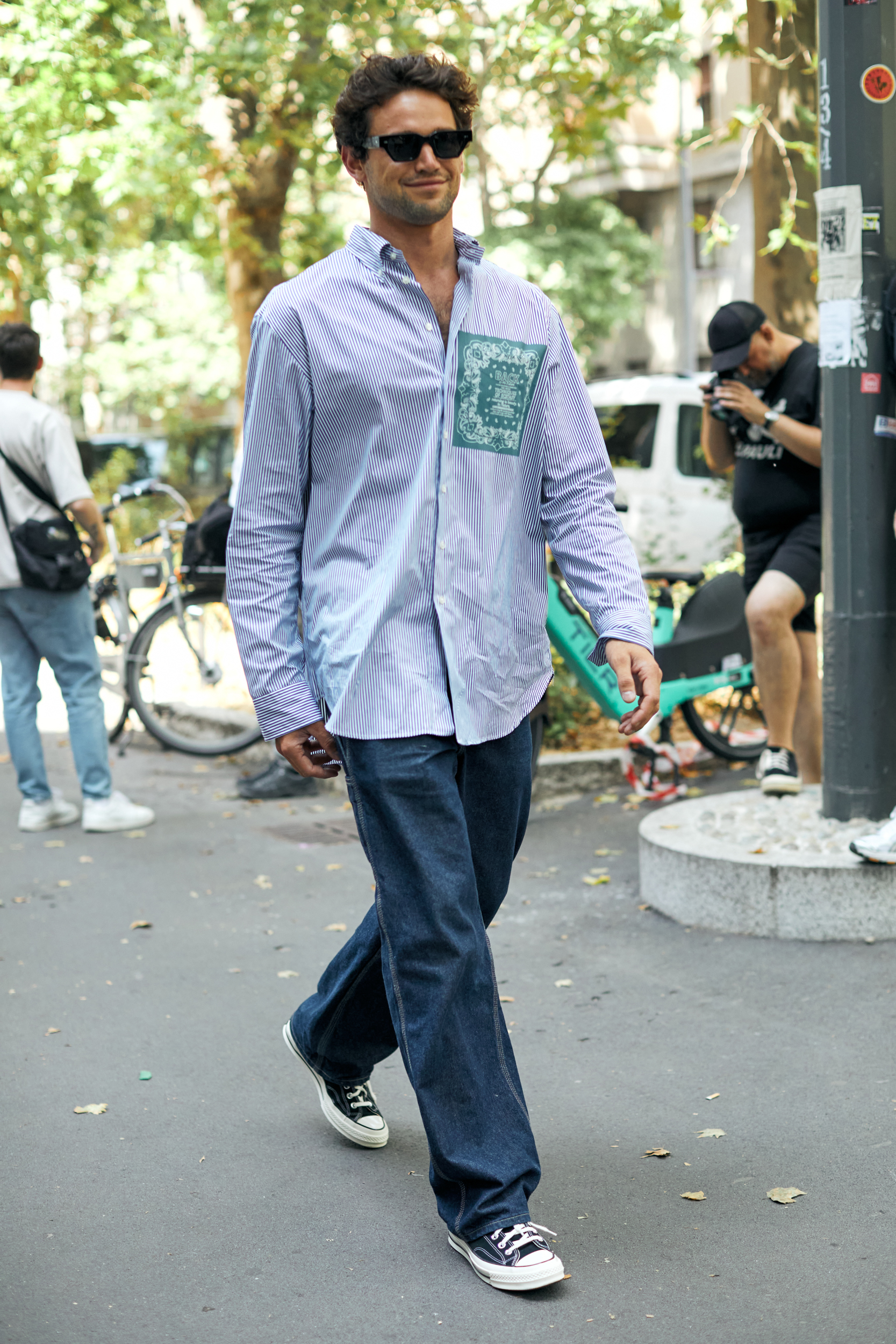 Milan Men's Street Style Spring 2023 Shows