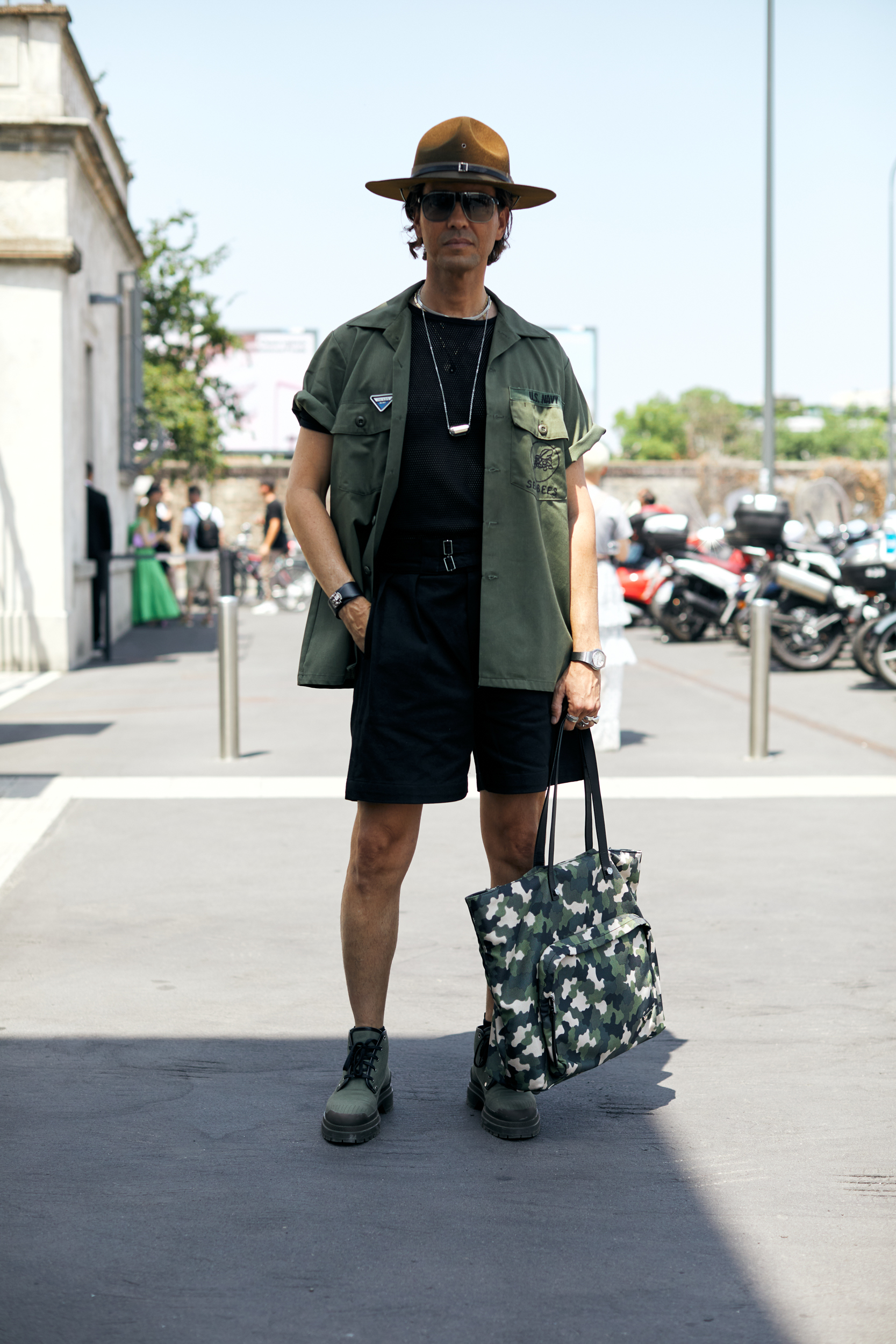 Milan Men's Street Style Spring 2023 Shows