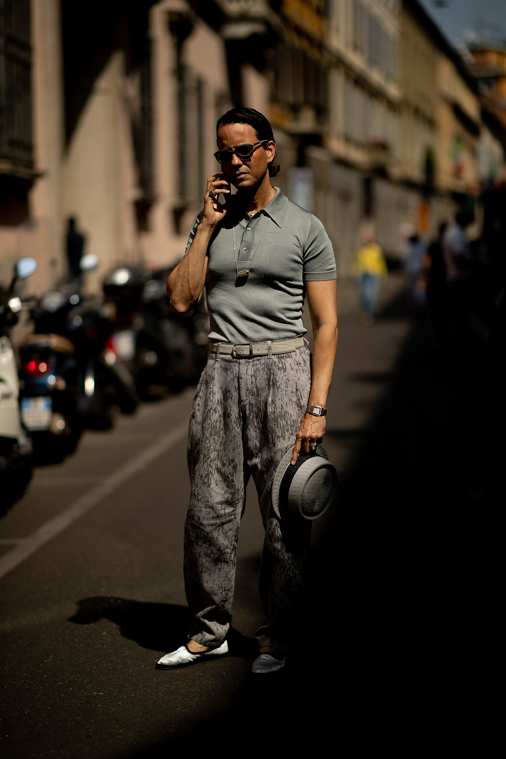 Milan Men's Street Style Spring 2023 Shows