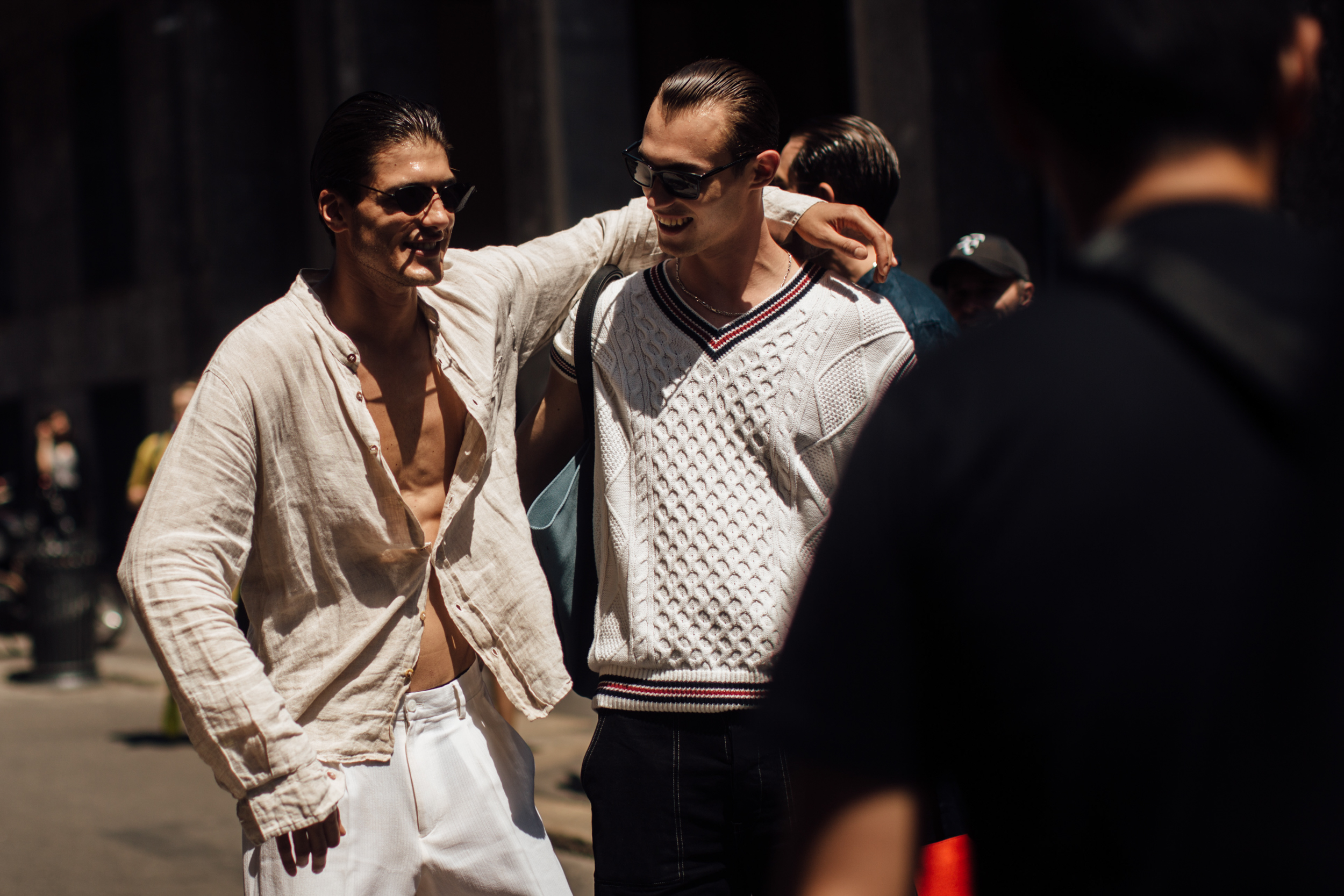 Milan Men's Street Style Spring 2023 Shows