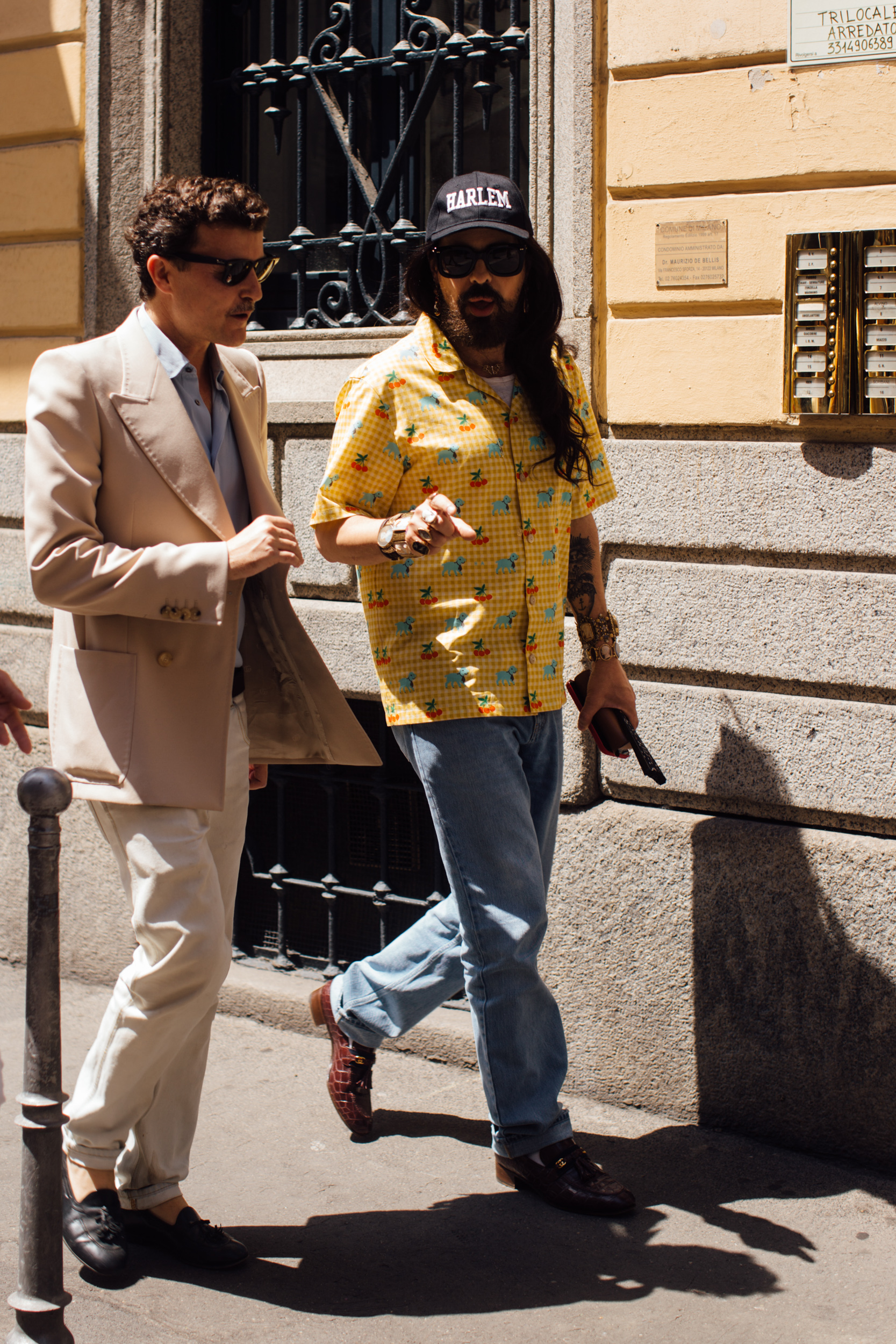 Milan Men's Street Style Spring 2023 Shows