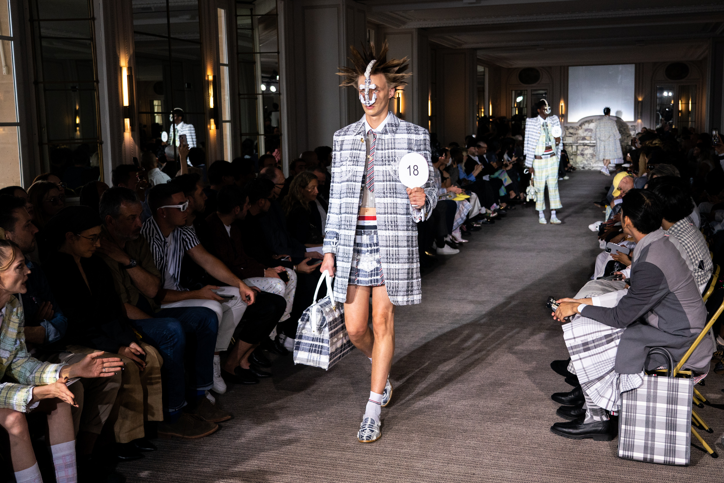 Thom Browne Spring 2023 Men's Fashion Show Atmosphere Fashion Show