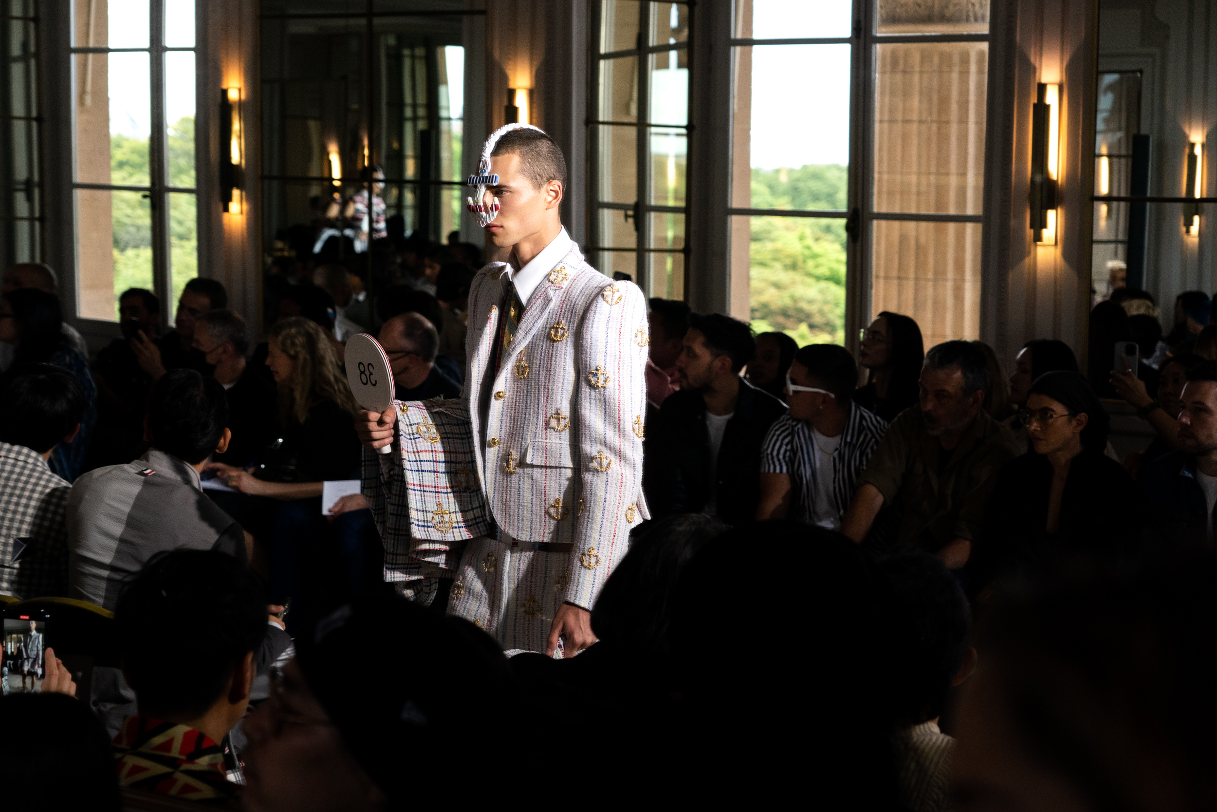 Thom Browne Spring 2023 Men's Fashion Show Atmosphere Fashion Show